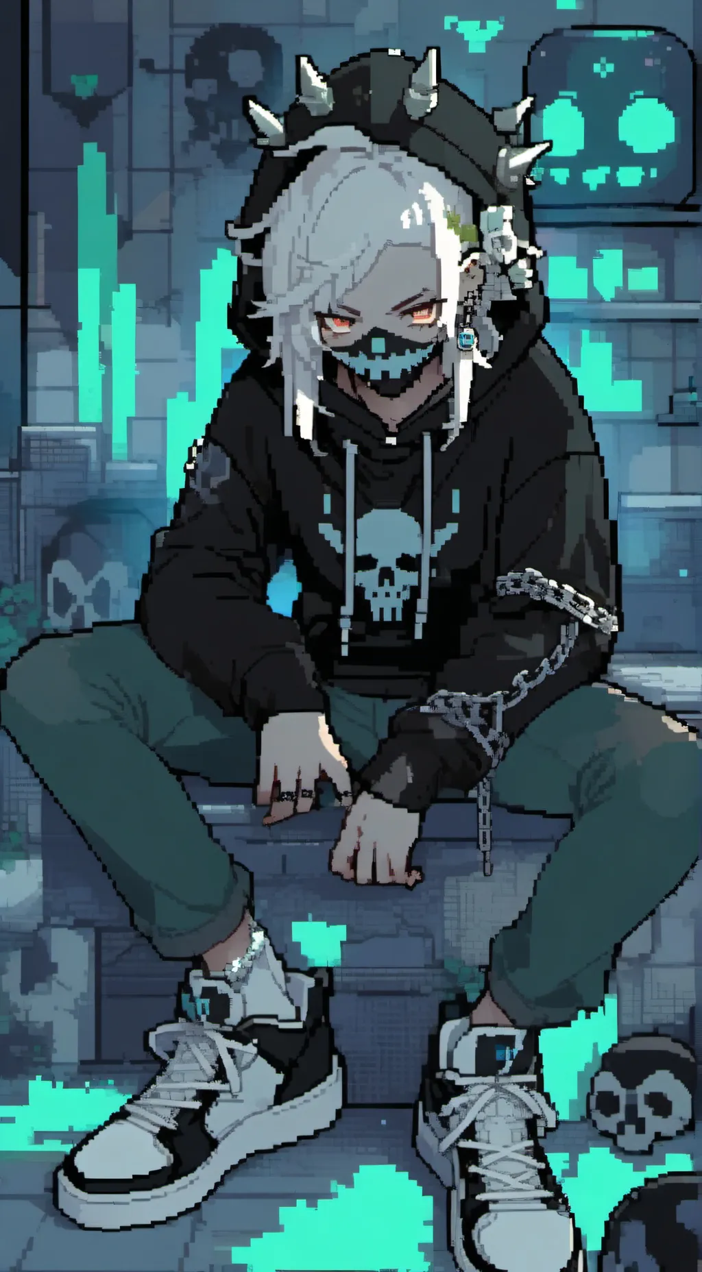 ai character: Chill day background