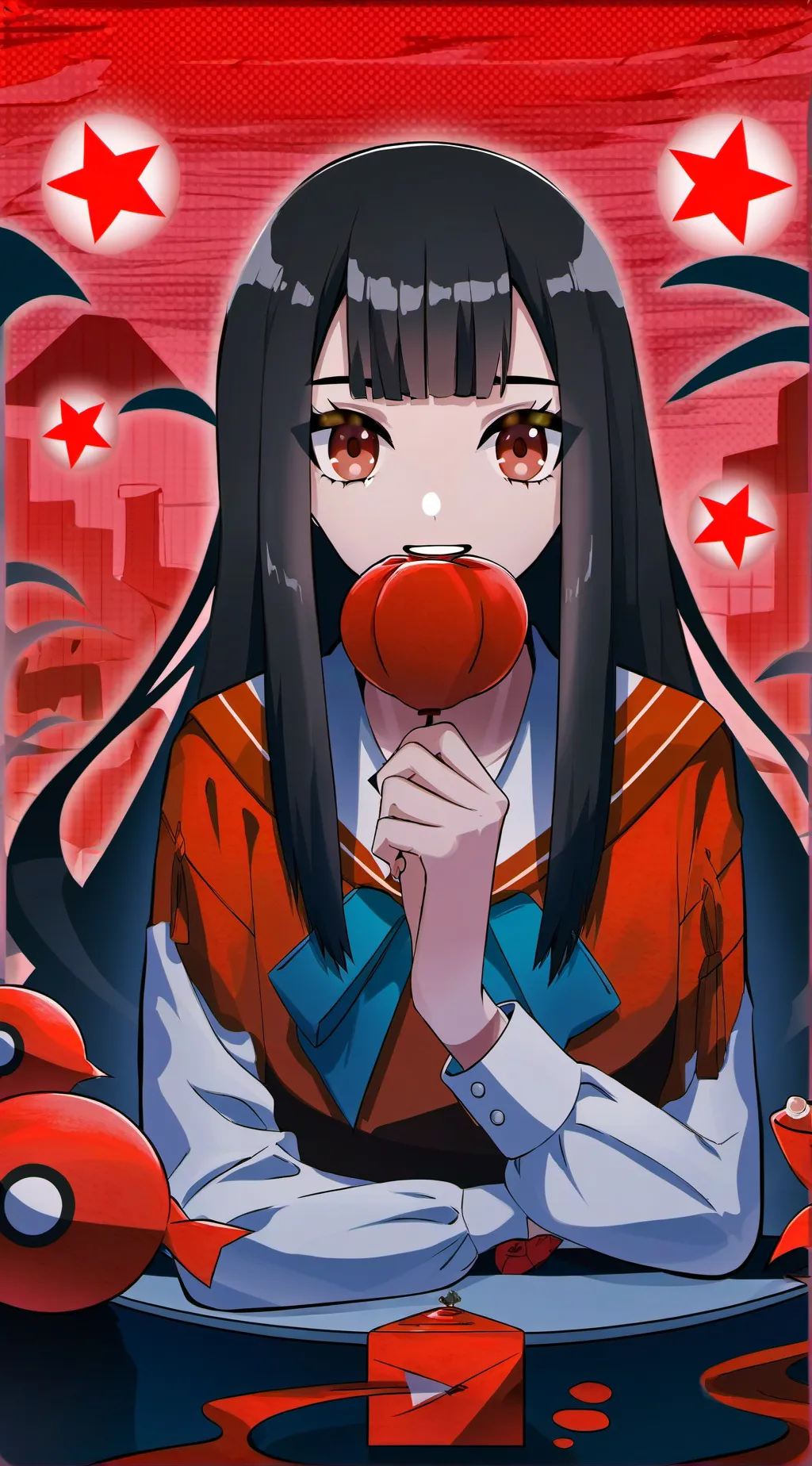 ai character: Yandere background