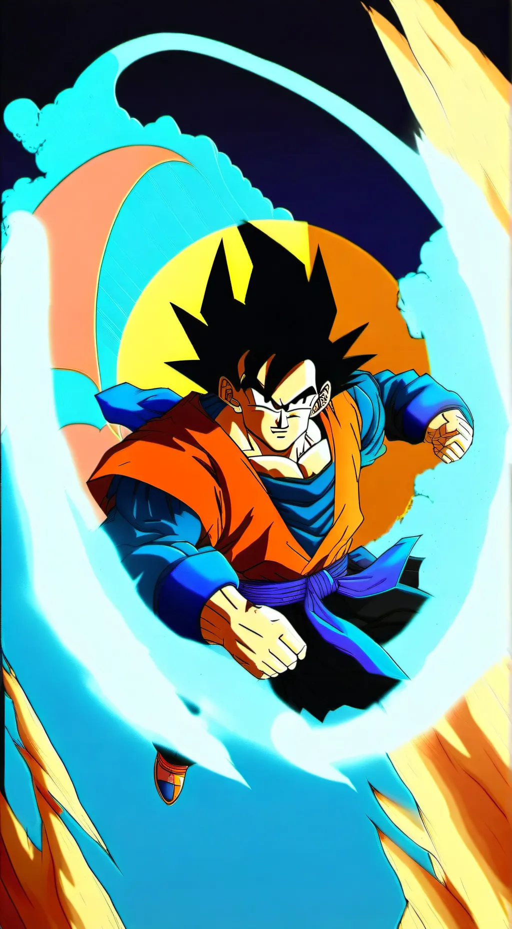ai character: goku (z-early) background