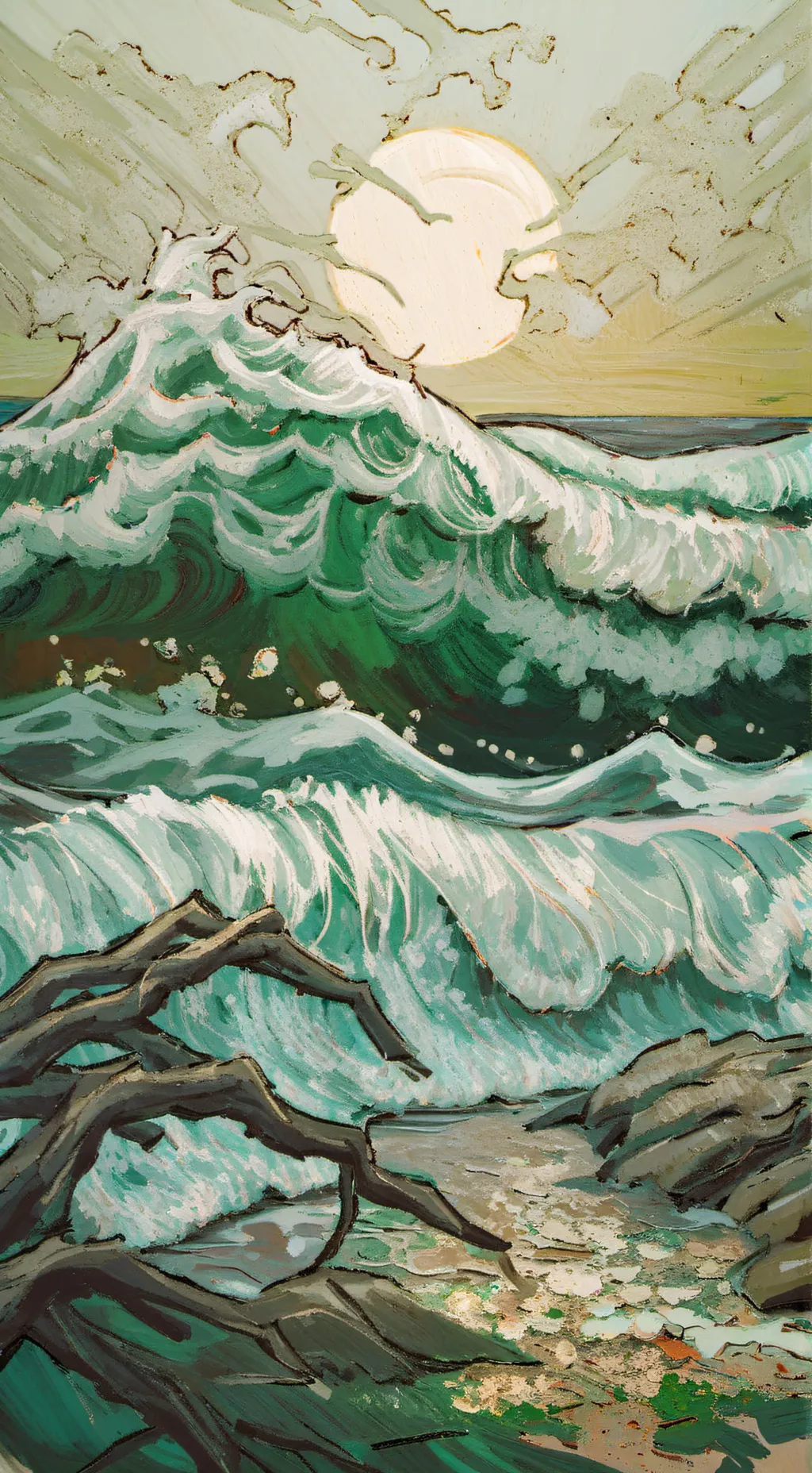 ai character: MHA pool background