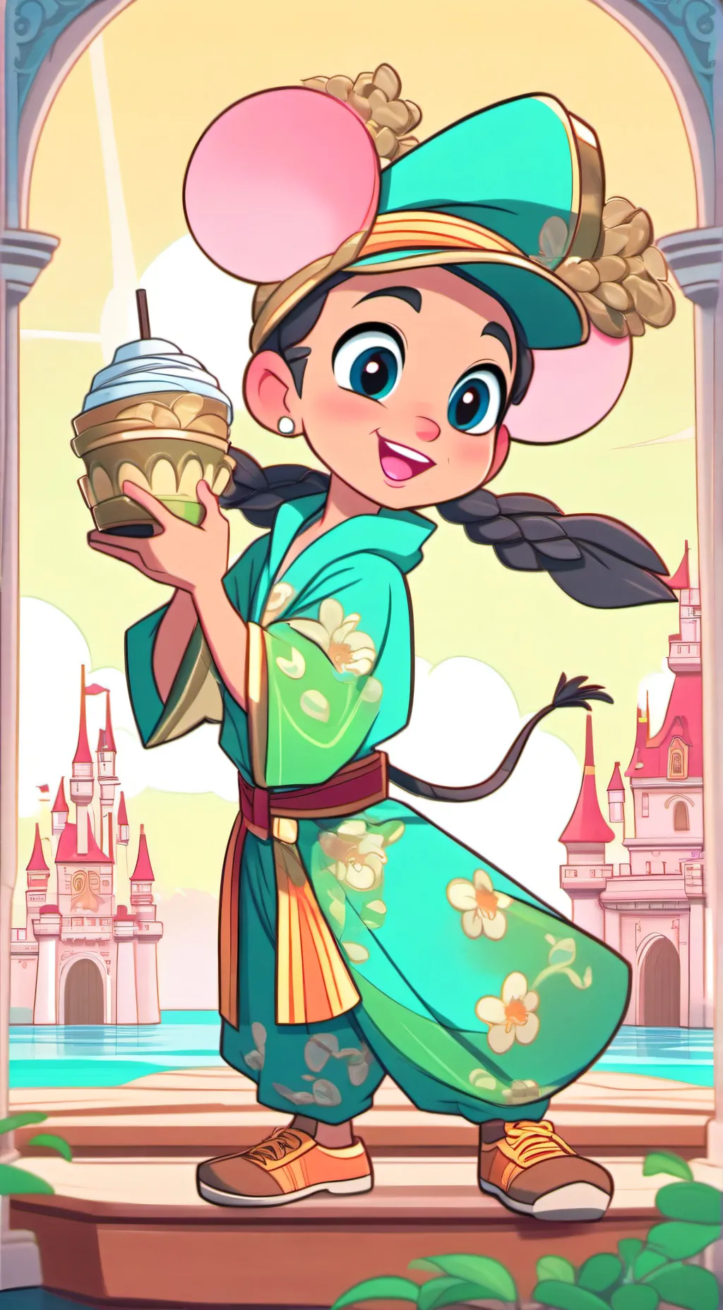 ai character: Kylie￼ background