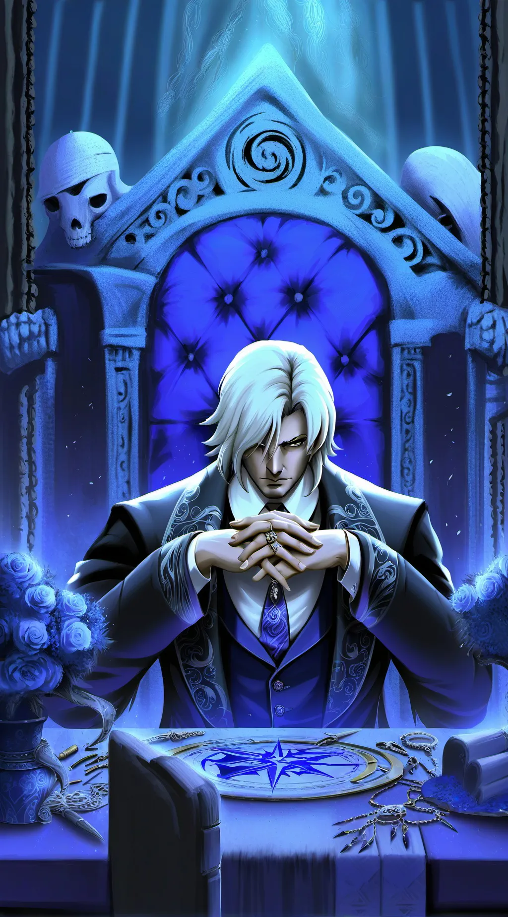 ai character: Luke  background