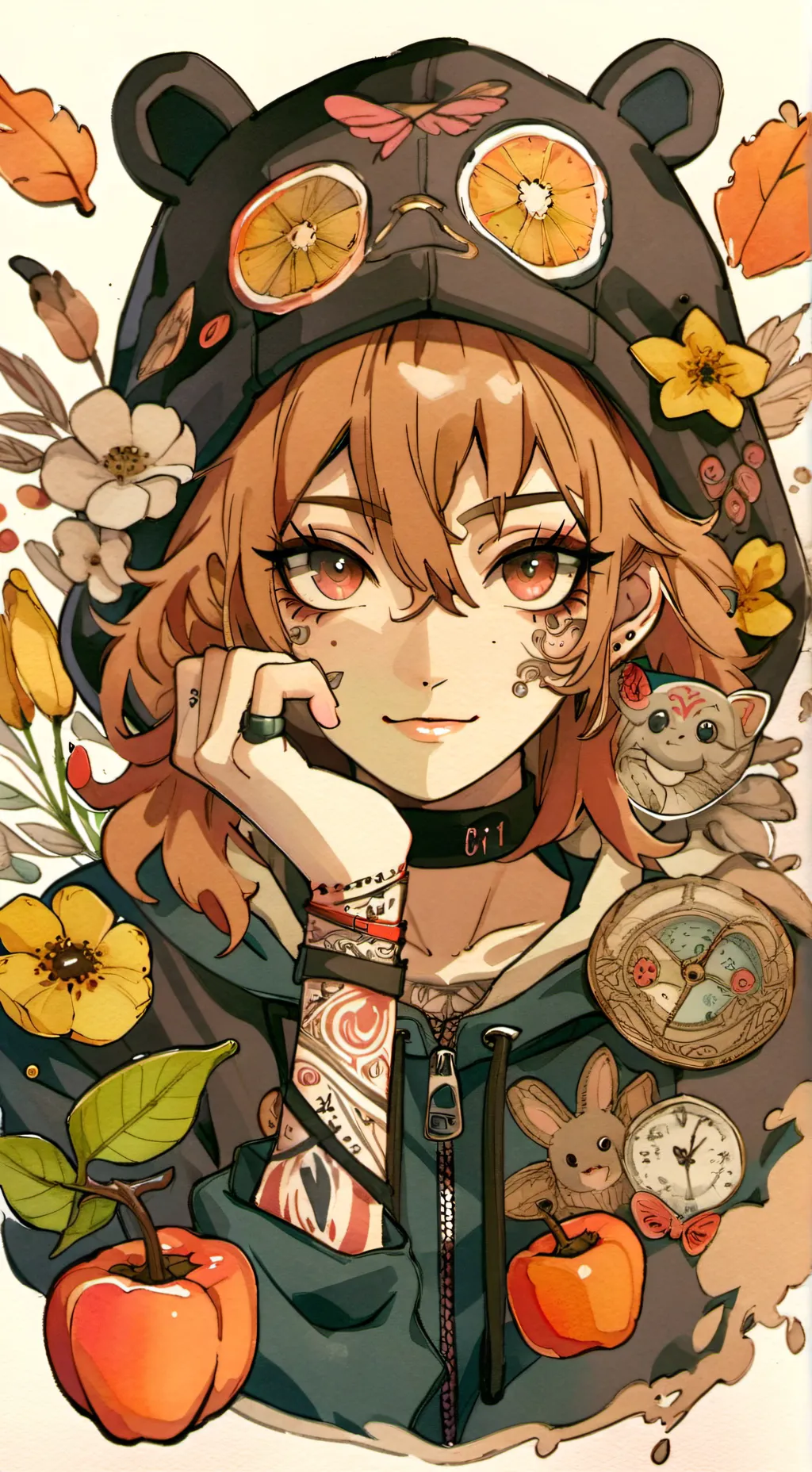 ai character: Sunny background