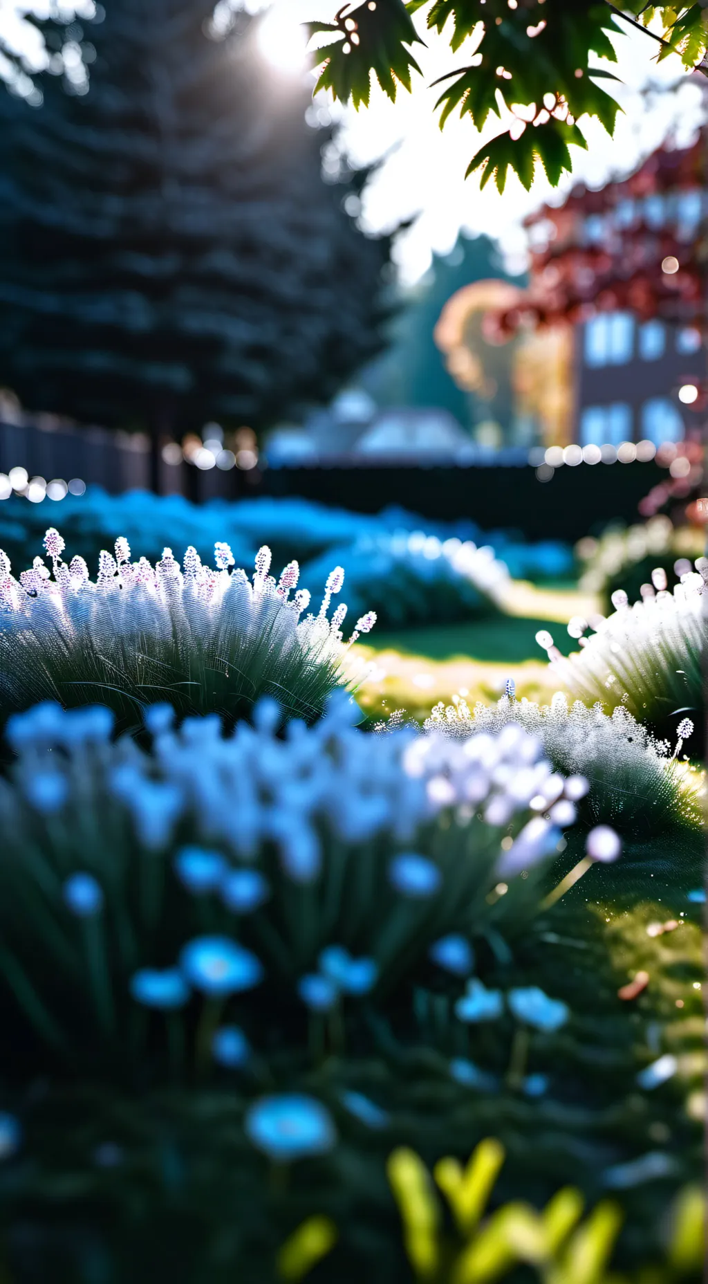 ai character: Touch grass background