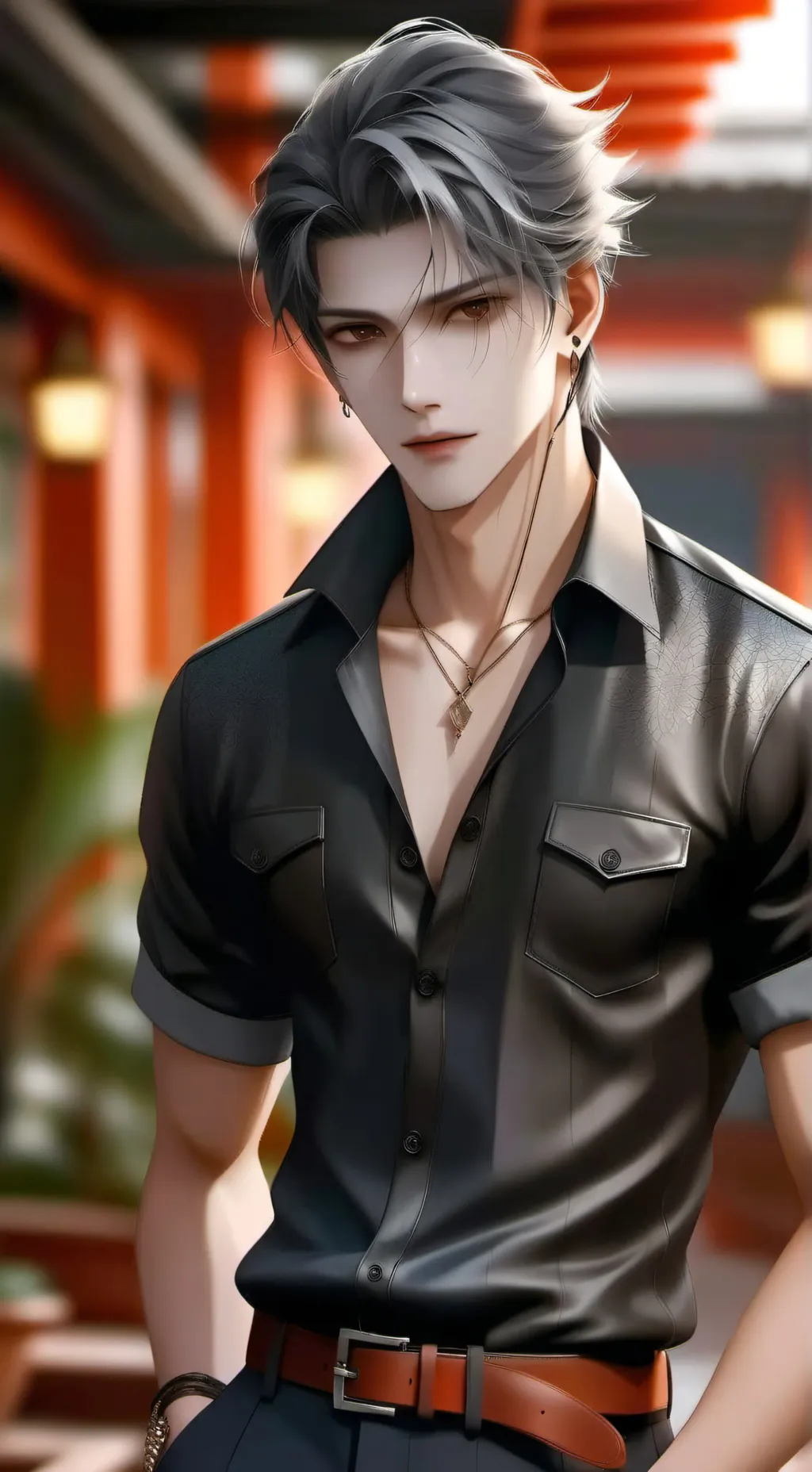 ai character: Leonardo Daveraux background