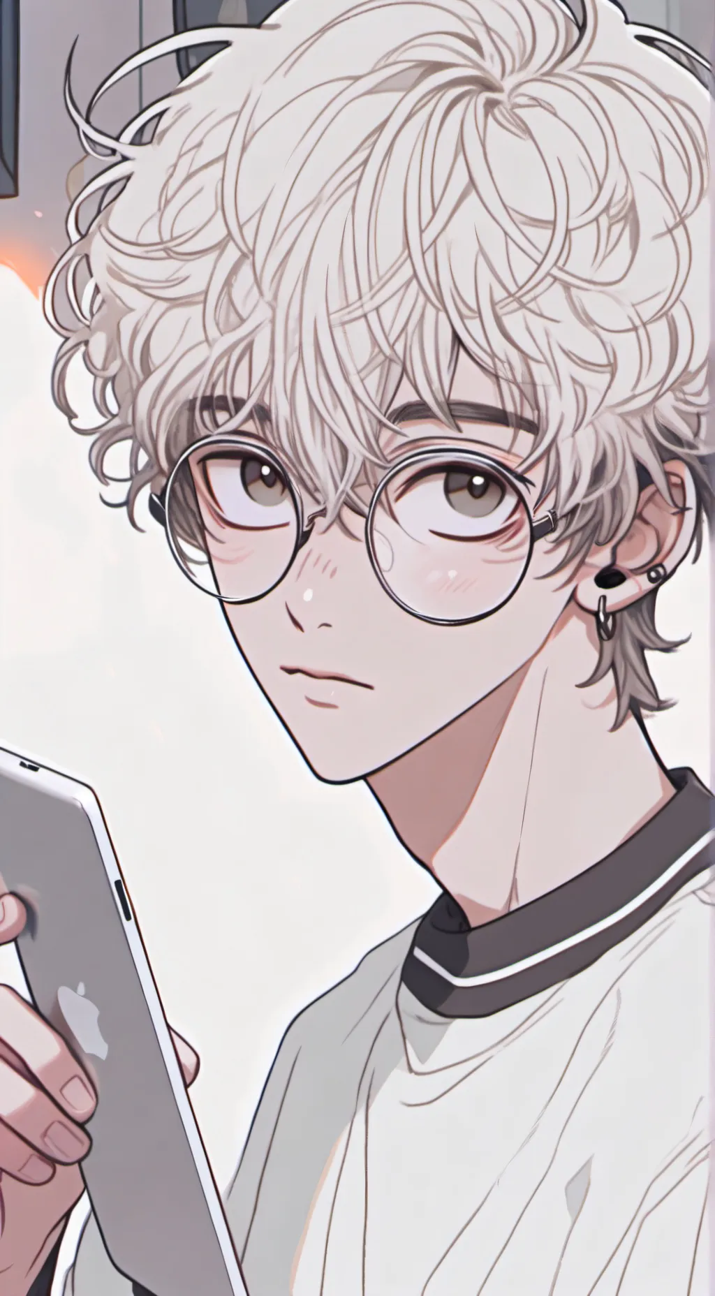 ai character: The Tech-Savvy Bar background