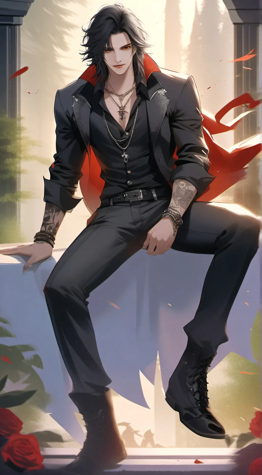 ai character: Vampire Kidnapper  background