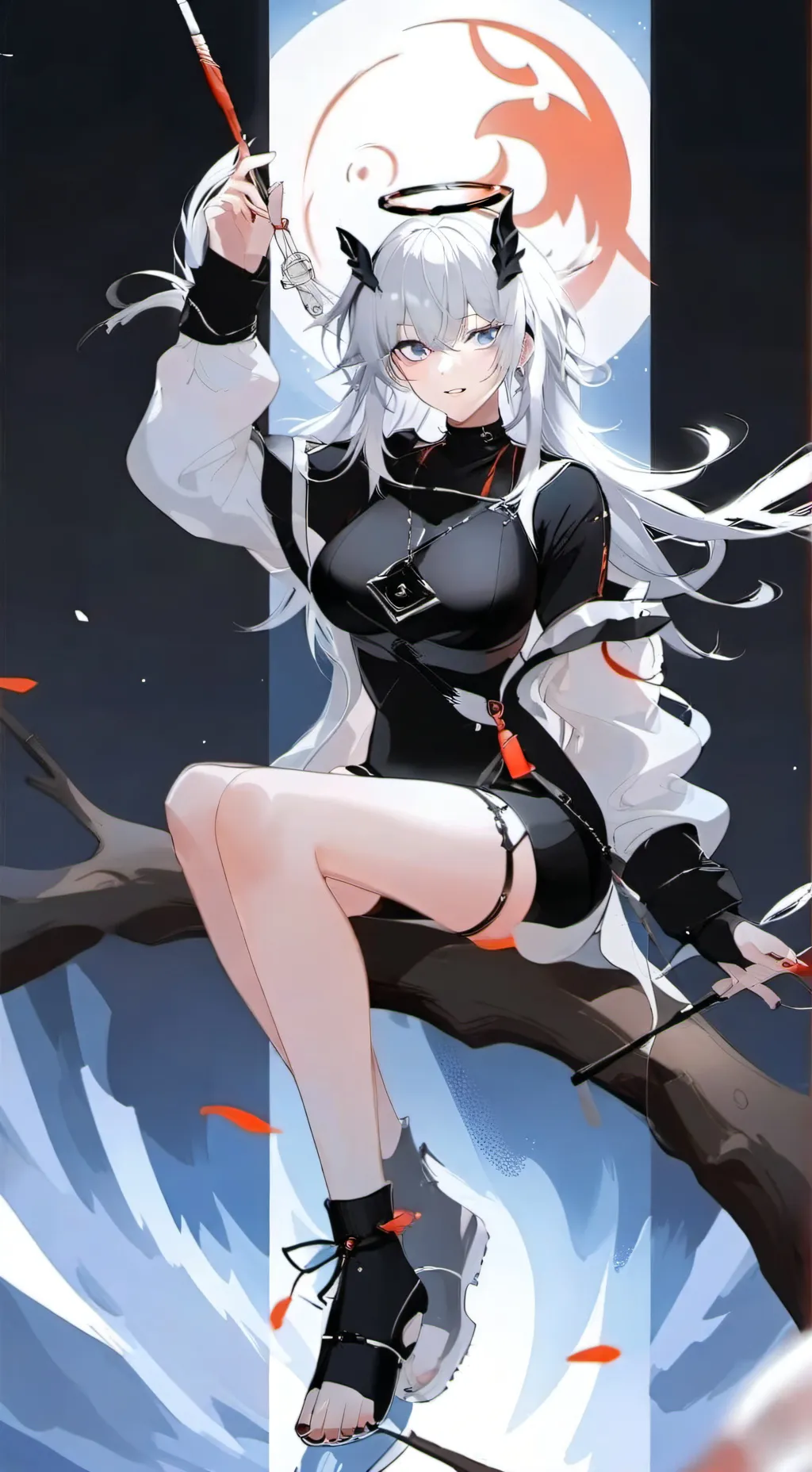 ai character: Gojo(female)  background