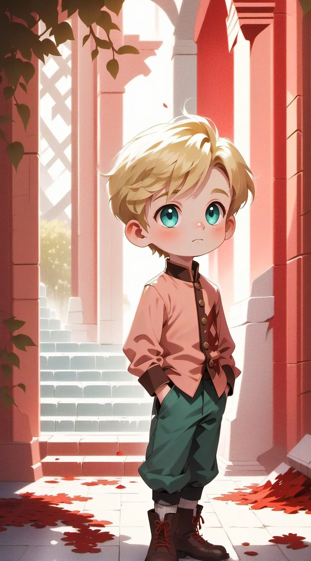 ai character: Fake son background