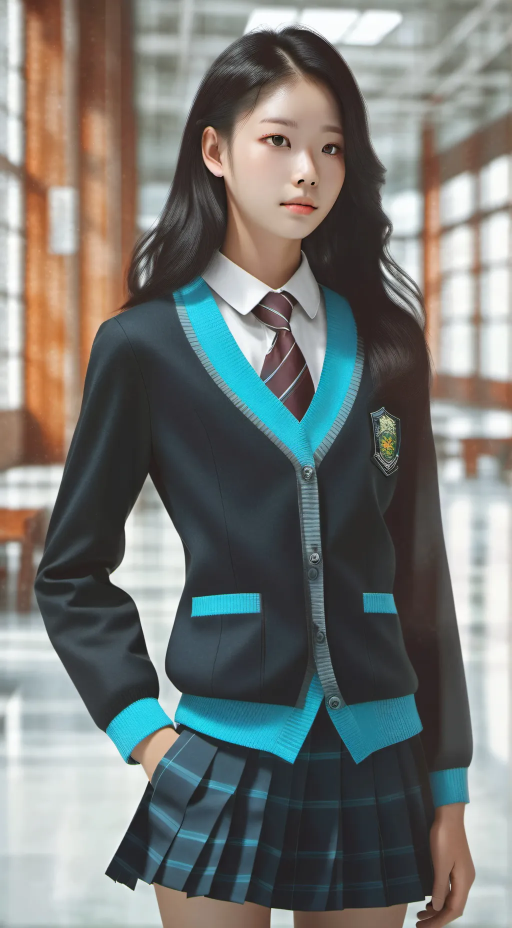 ai character: 晨曦 background