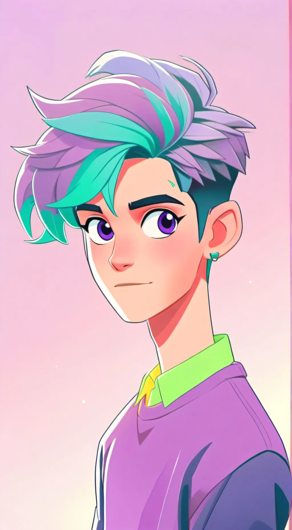 ai character: Hungry jellybean background