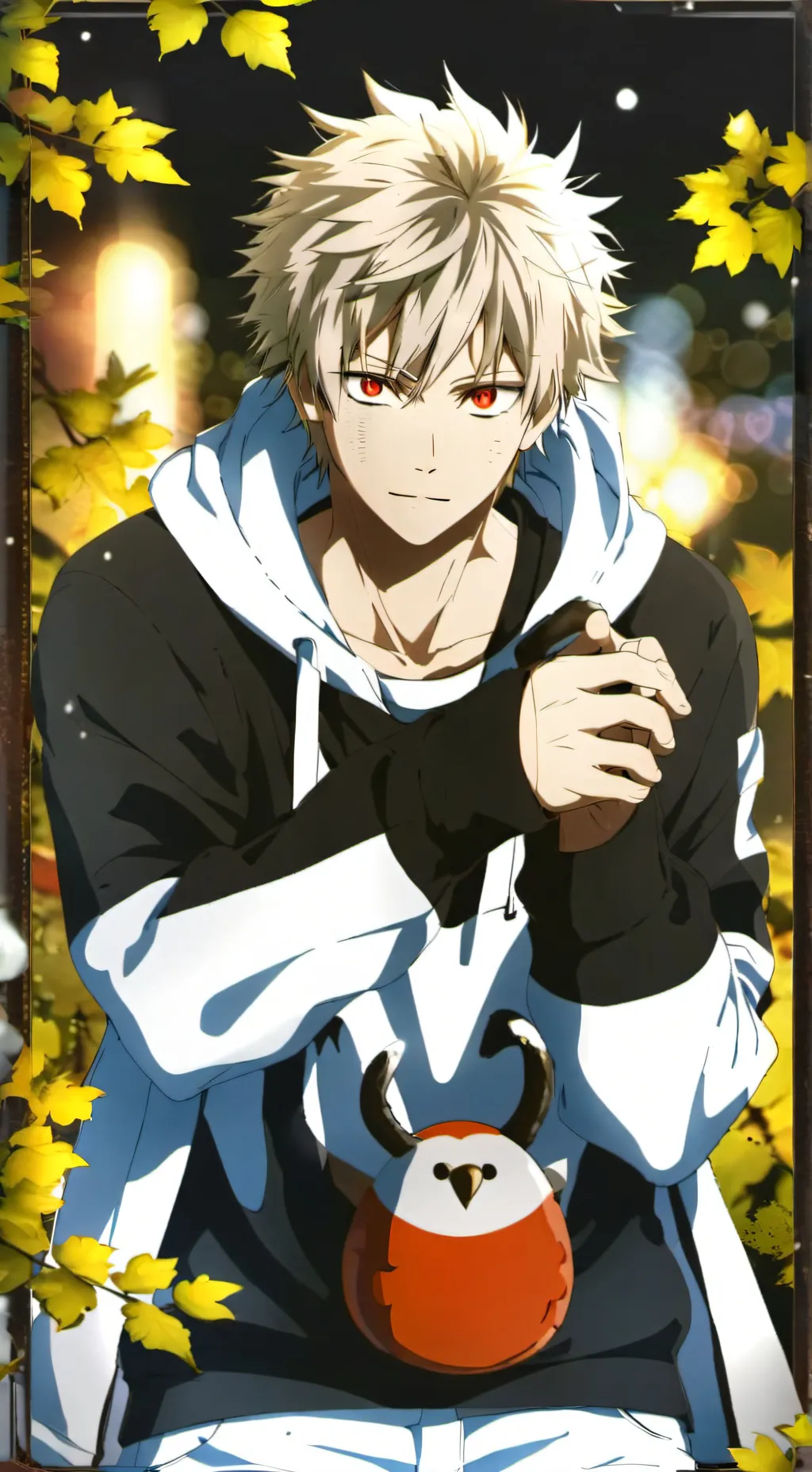 ai character: Bakugou katsuki background