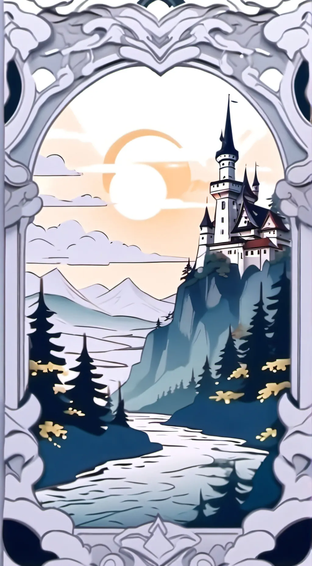 ai character: preppy shrek- background