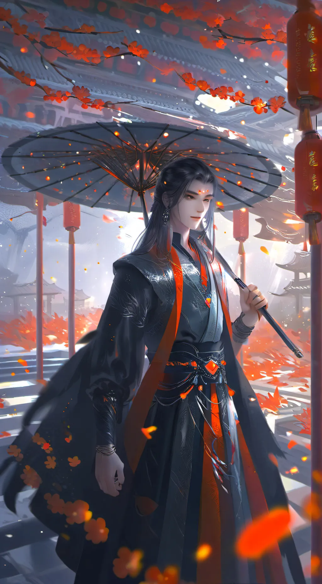 ai character: дэн background