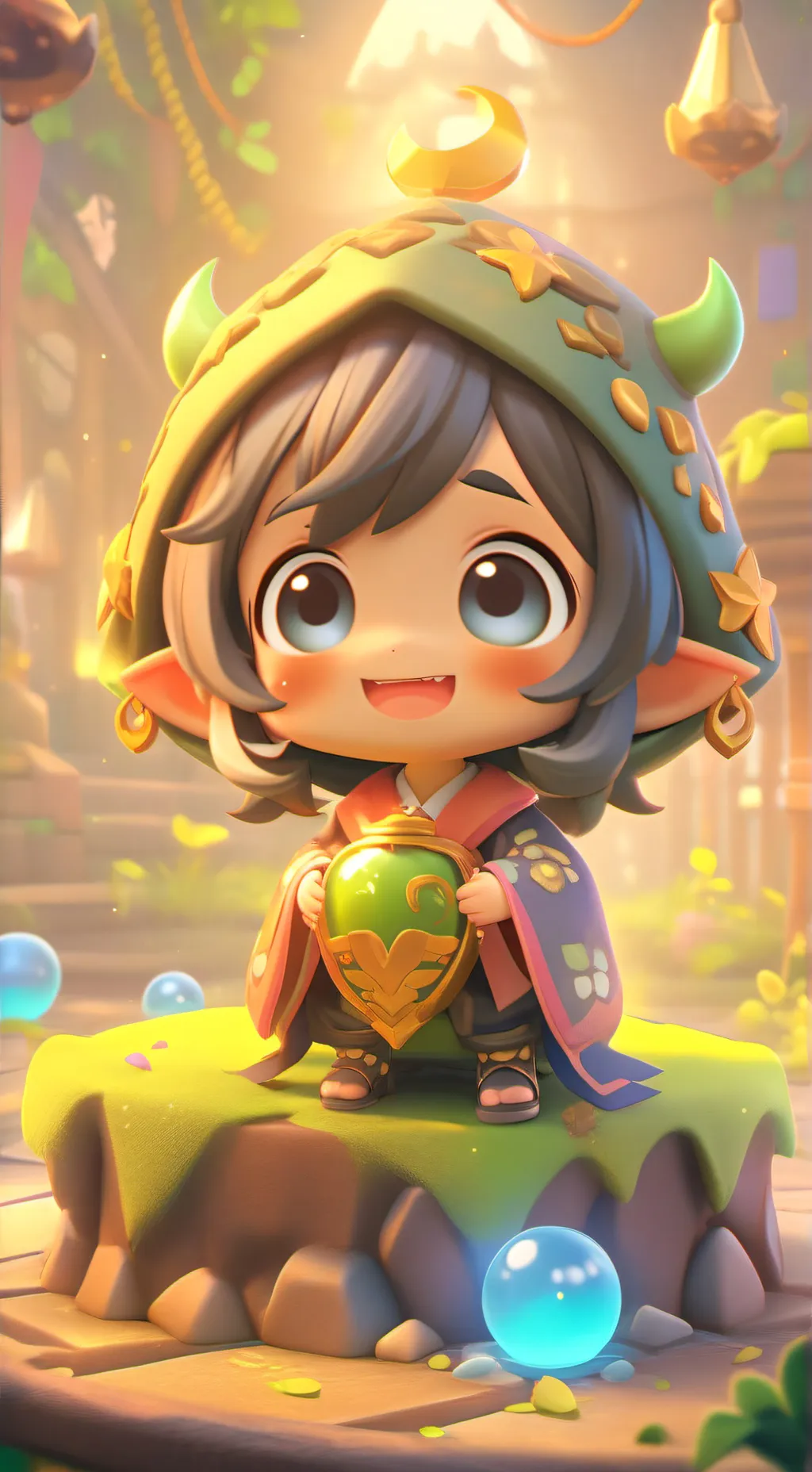 ai character: Spoiled brat background