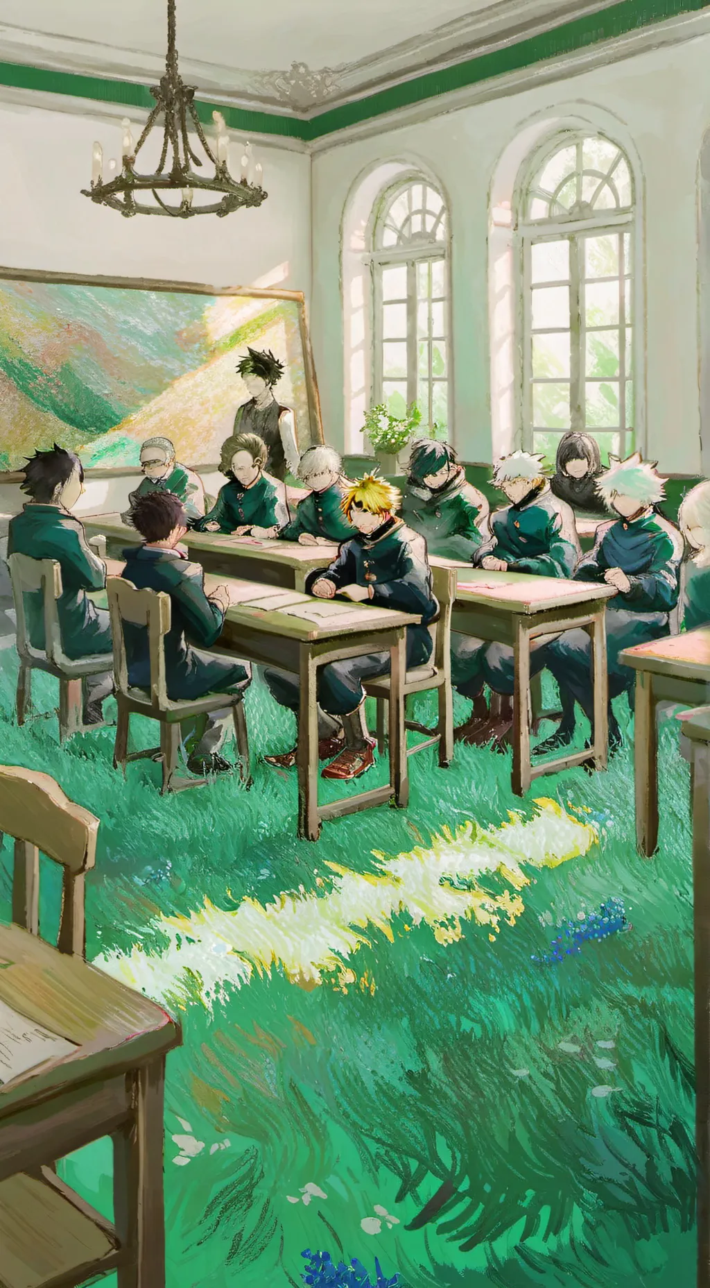 ai character: vampire mha  background