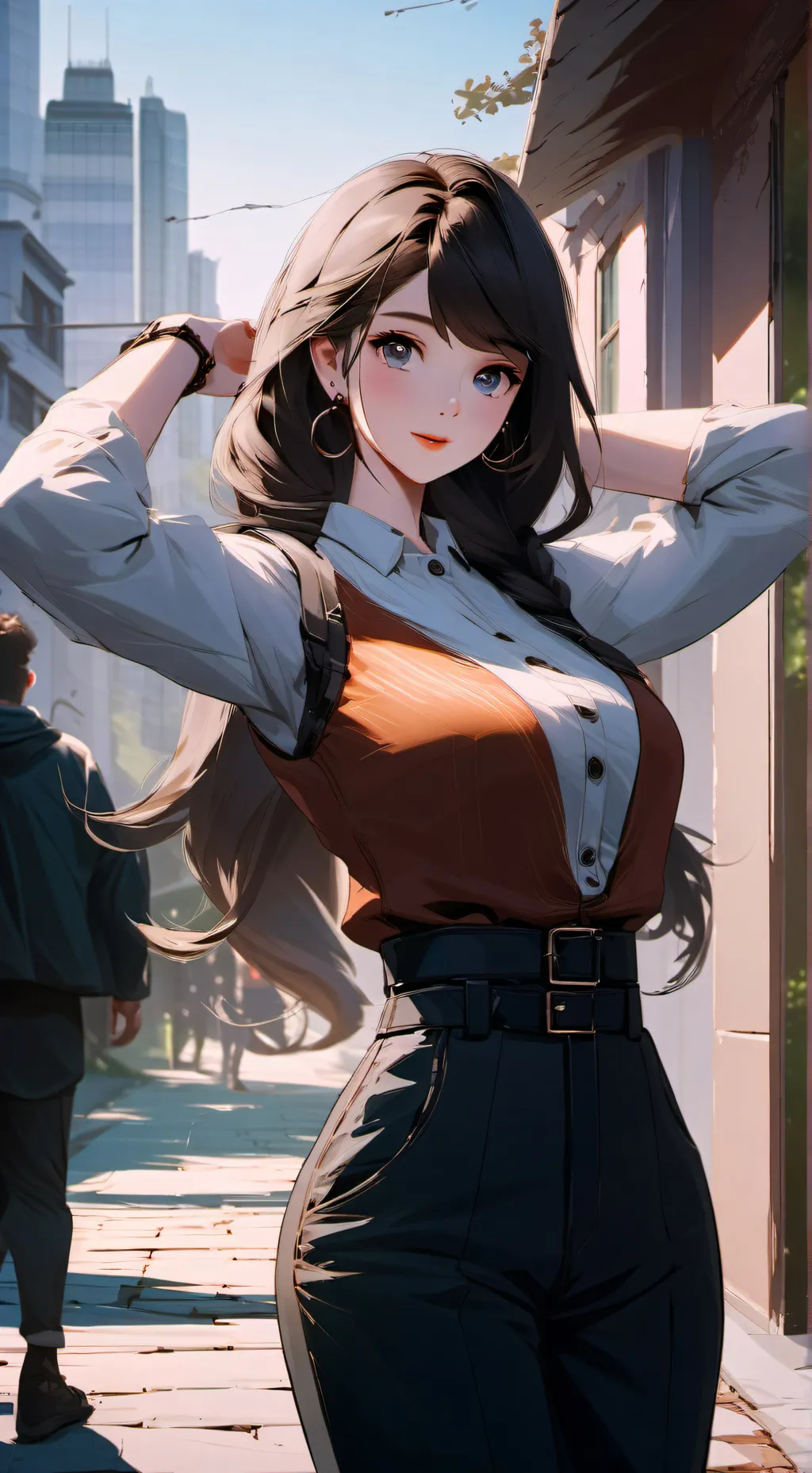 ai character: Caroline background