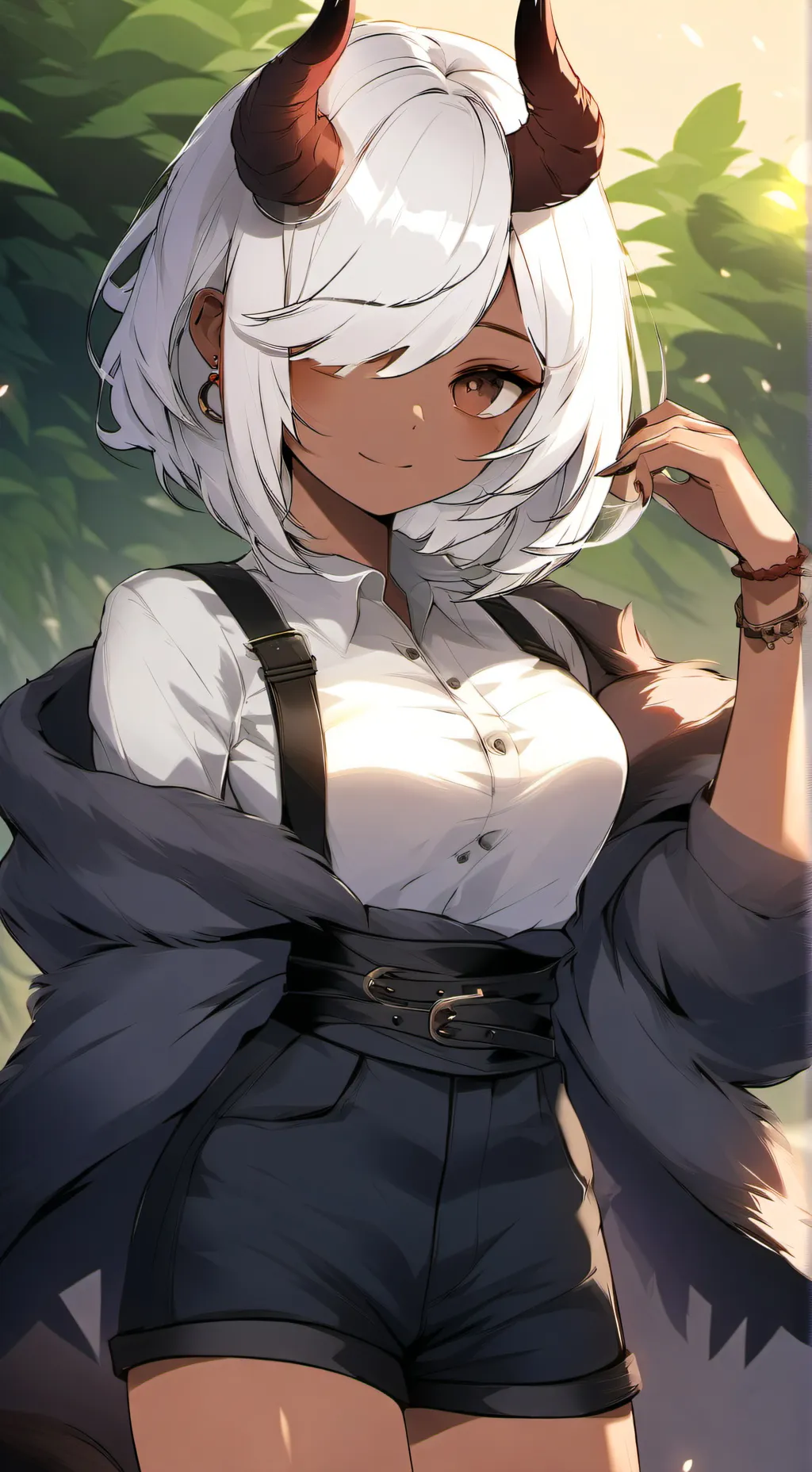 ai character: Кира background