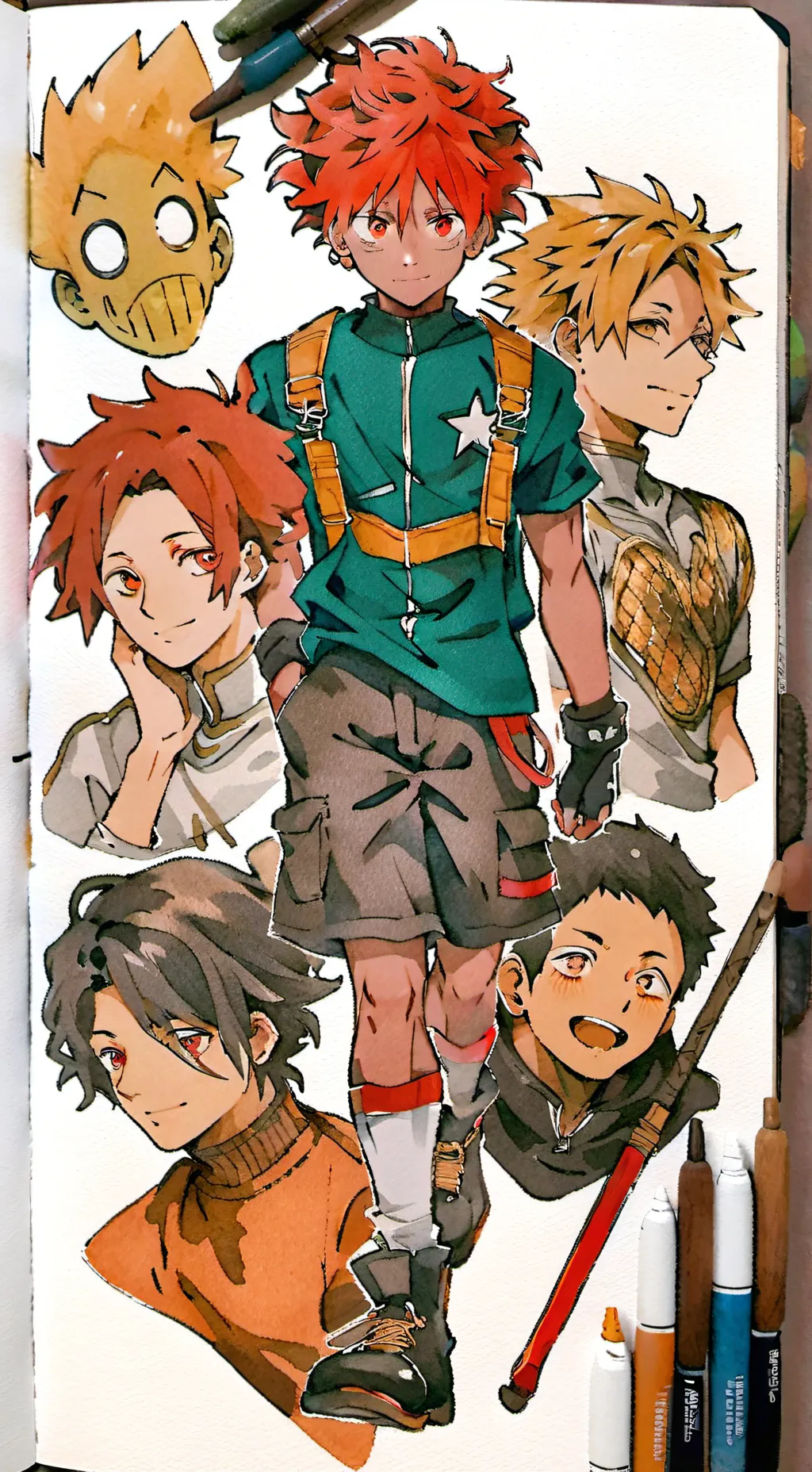 ai character: NEW MHA PICK ME! background