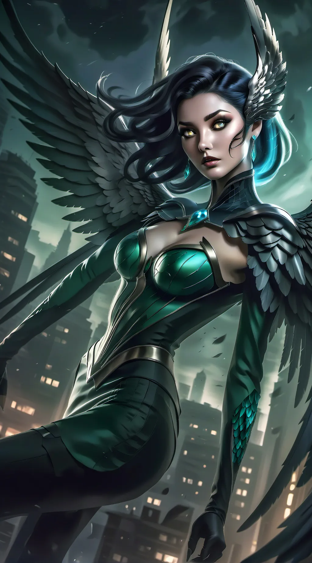 ai character: Aerith Sinclaire background