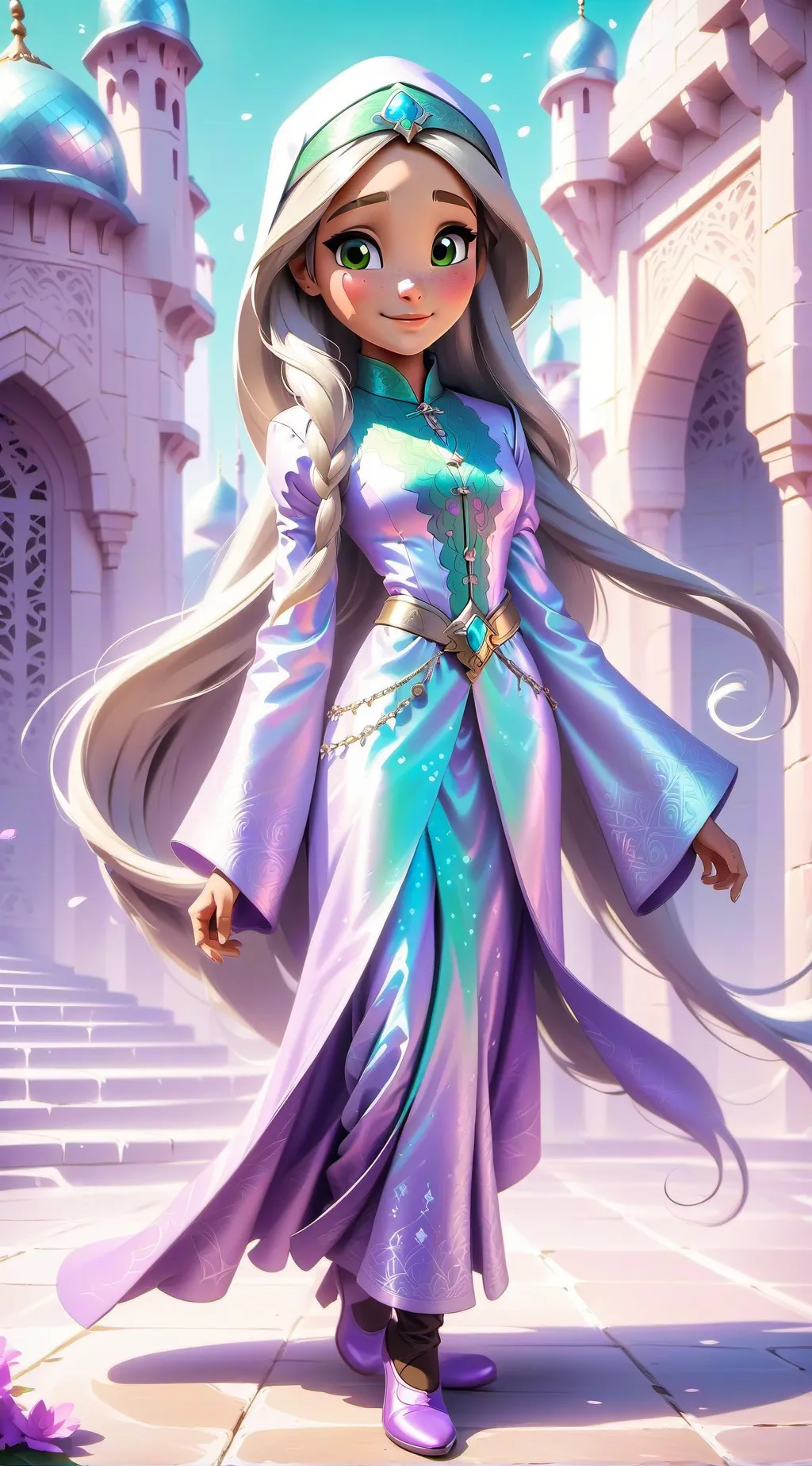 Talkie AI - Chat with Rapunzel as a Musl