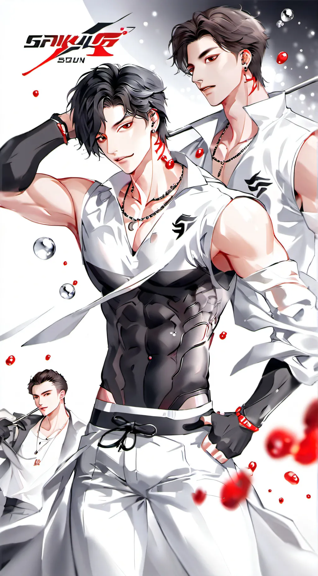 ai character: kpop group background