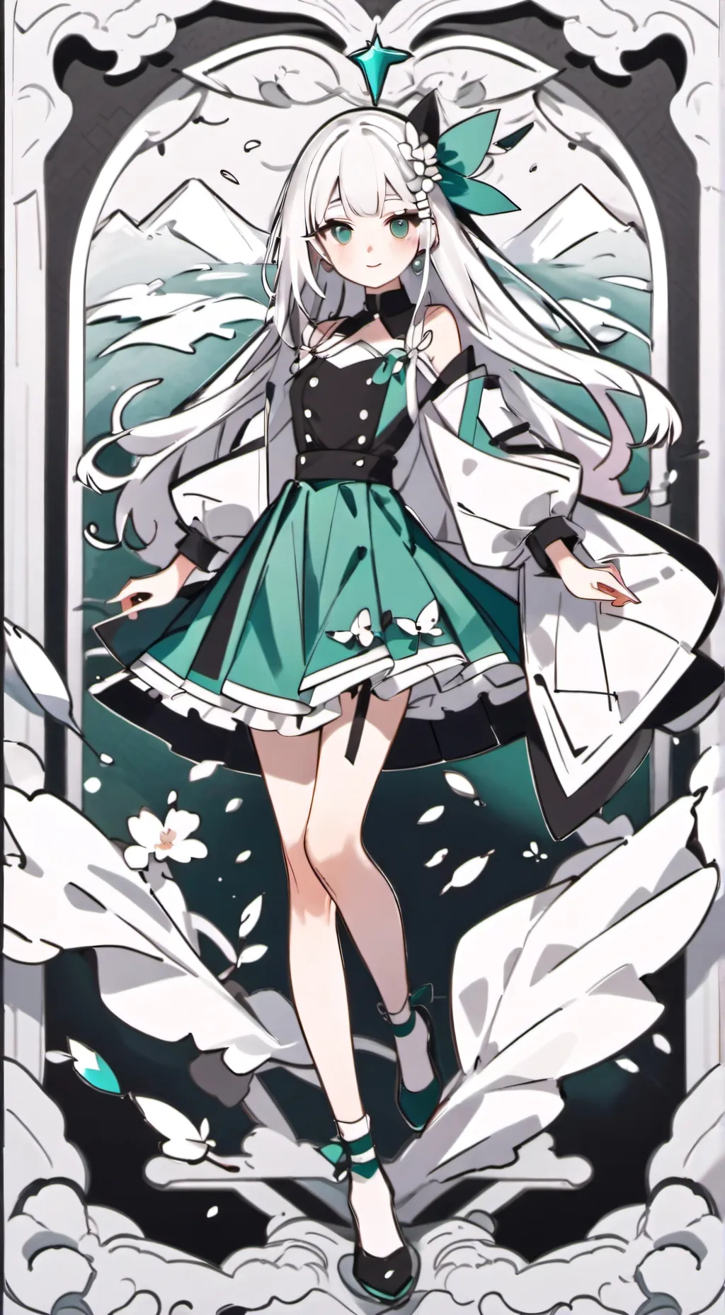 ai character: Tromperie mha background