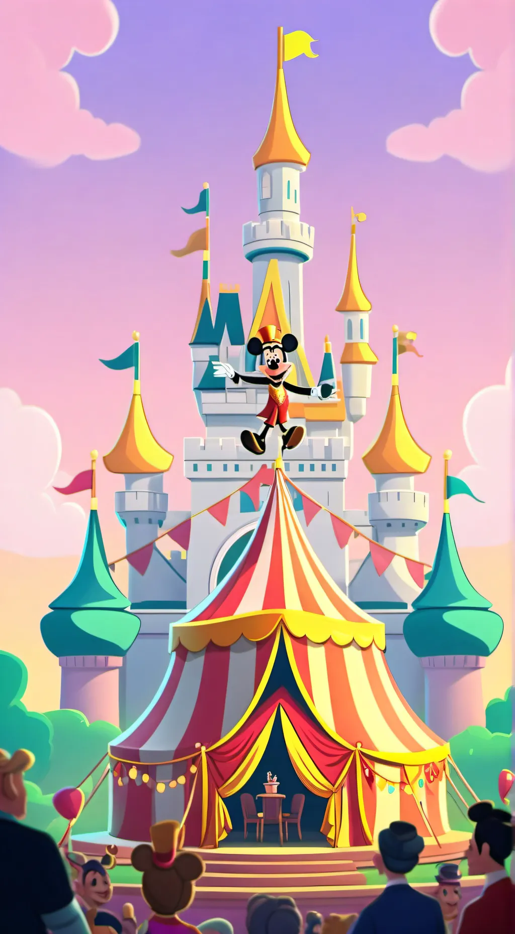 ai character: Tadc  background