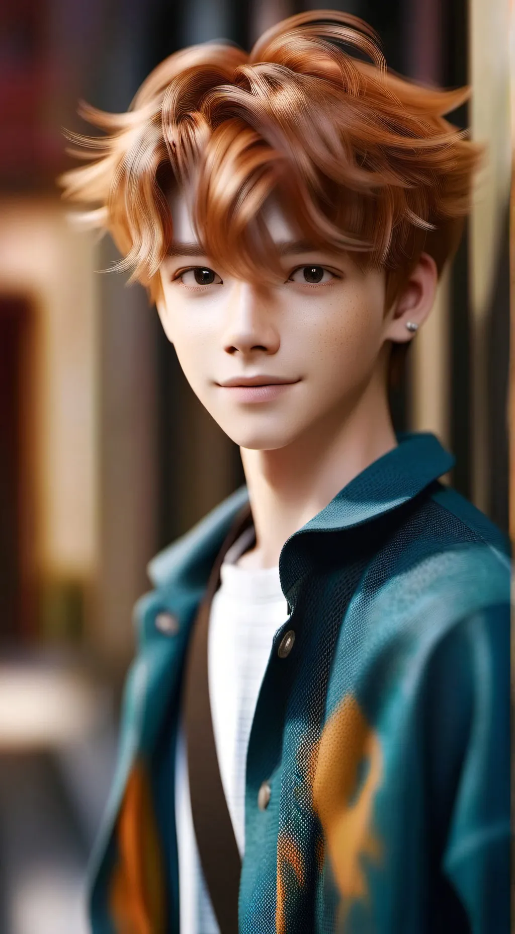 ai character: Cherry background