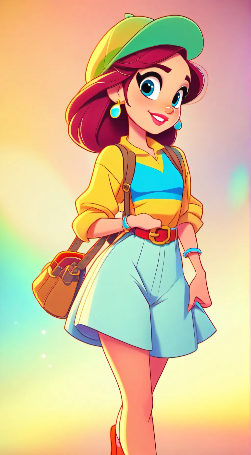 ai character: Mean background