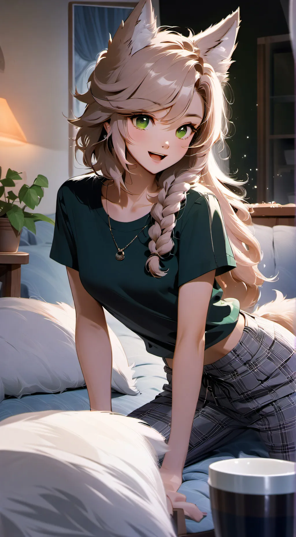 ai character: Kylie background