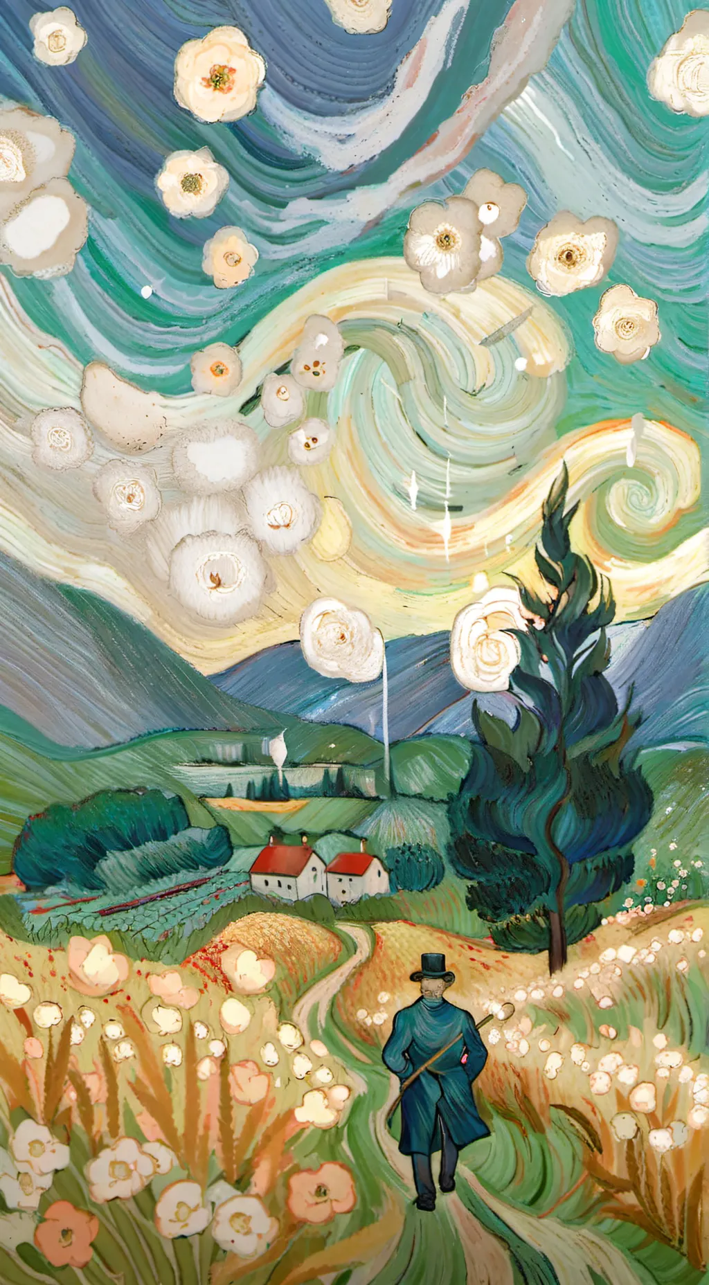 ai character: SC spin the bottle background