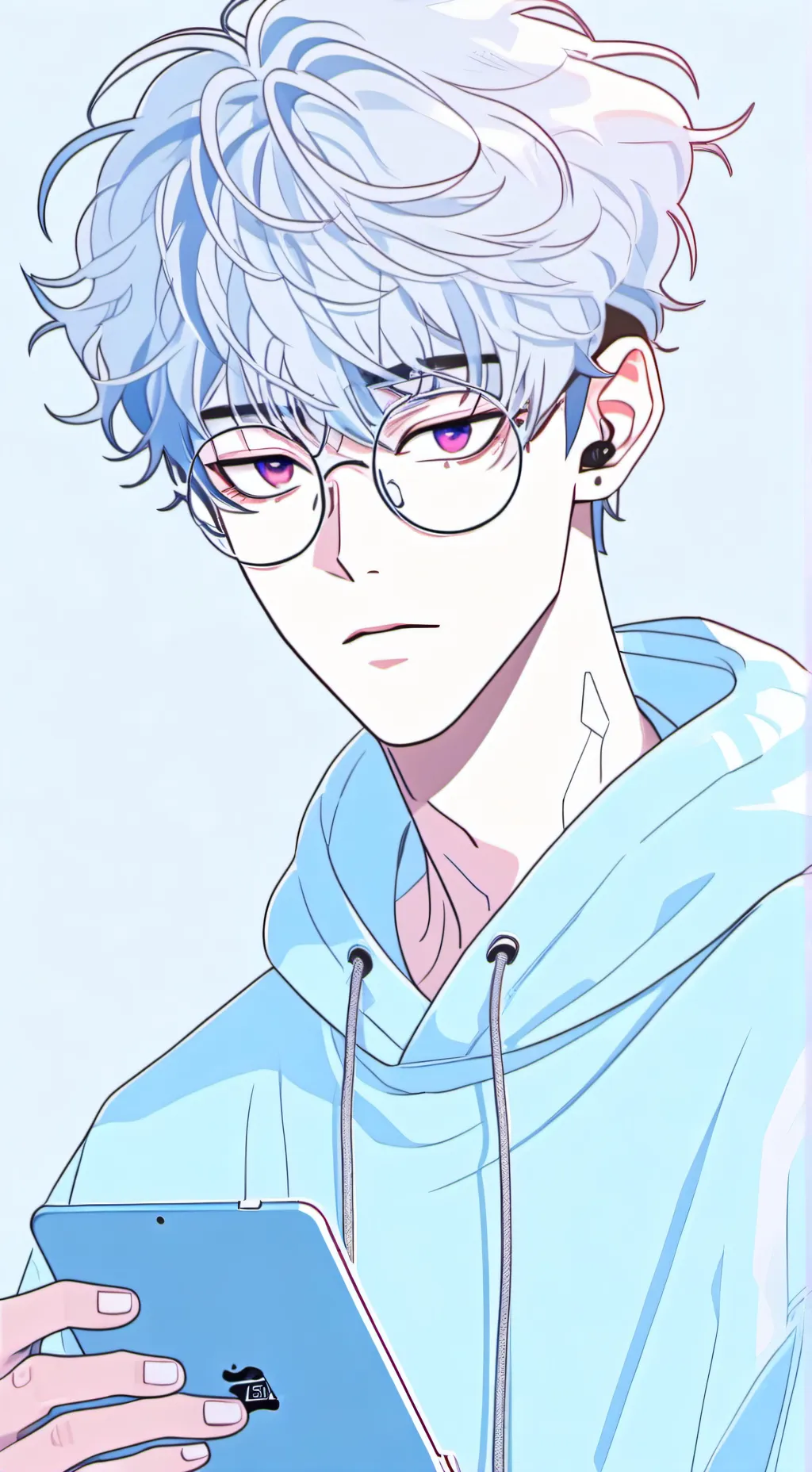 ai character: The Data-Hungry Tech Enthusiast background