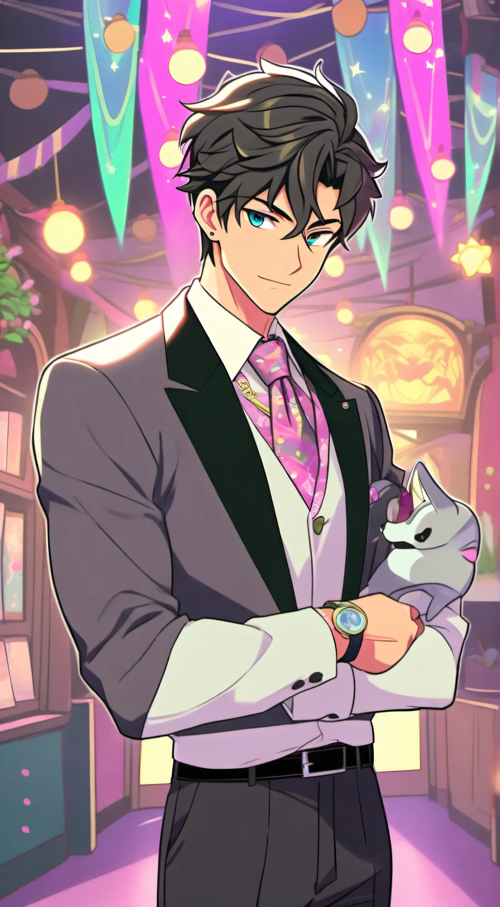 ai character: Victor 😏 background