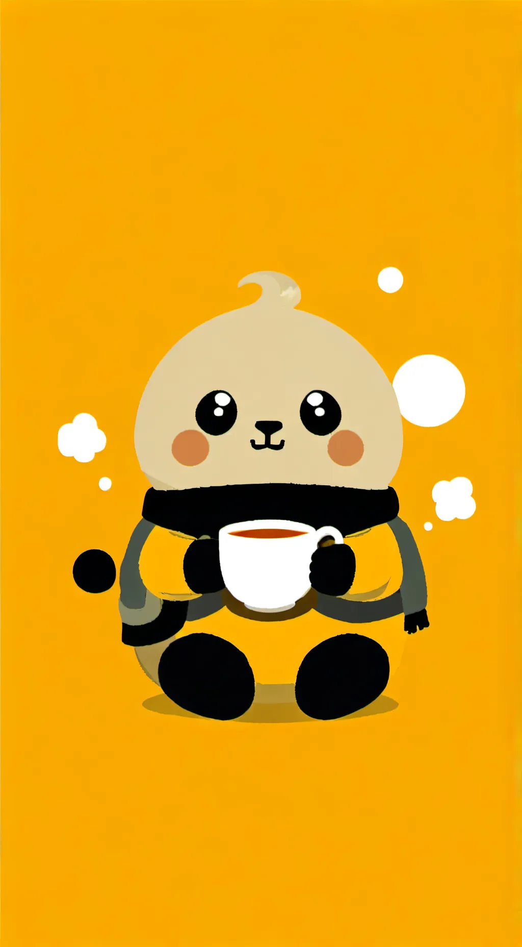 ai character: Beanie background