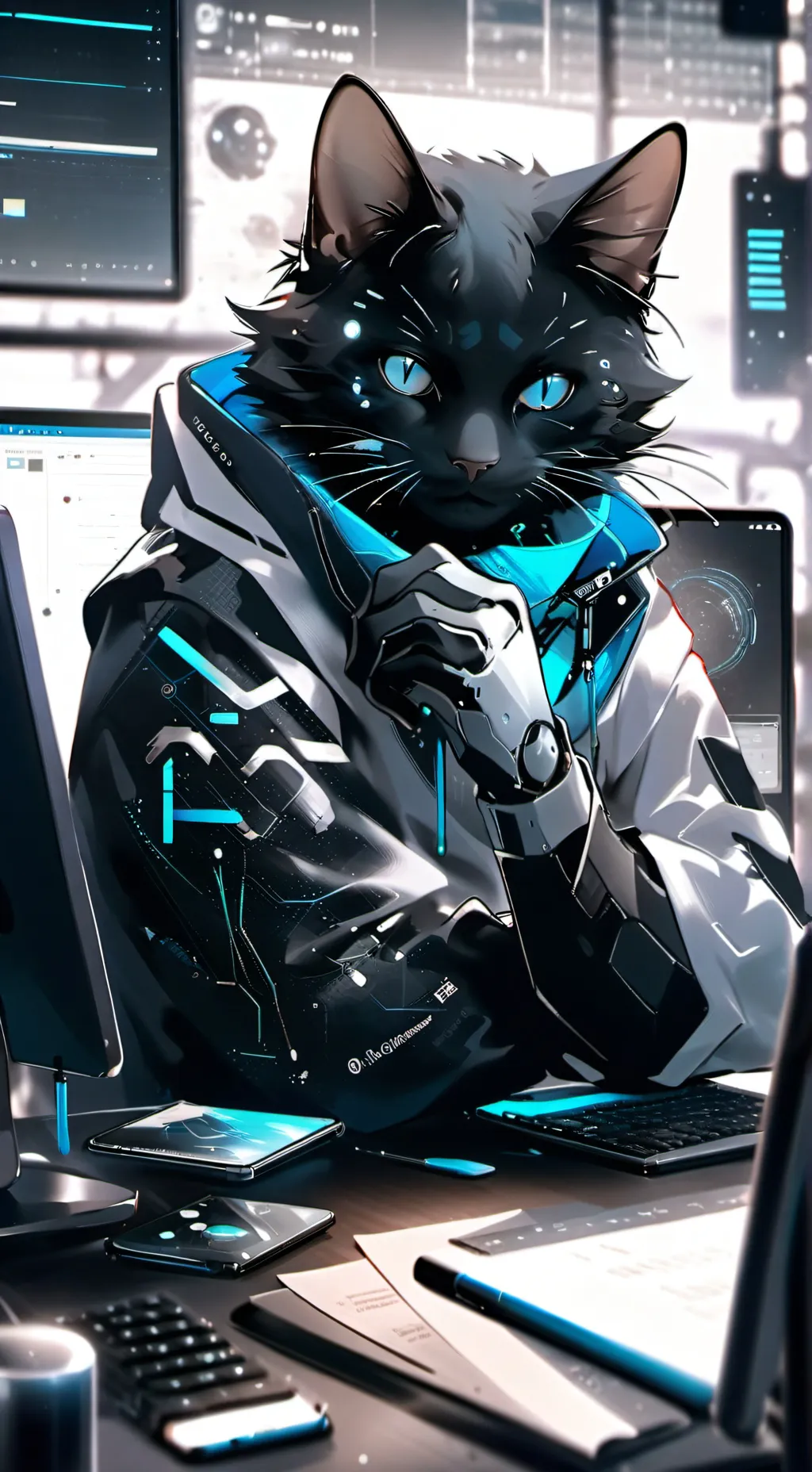 ai character: wawa background