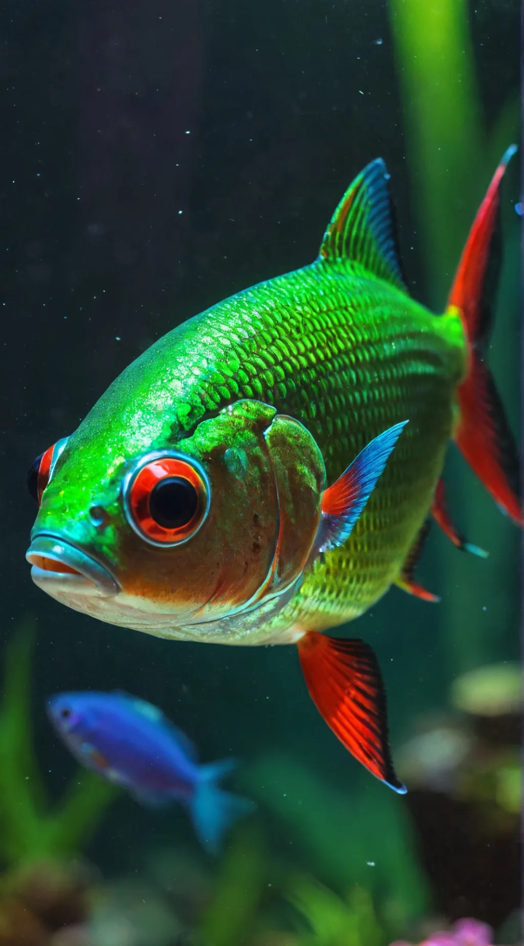 ai character: Pixel background