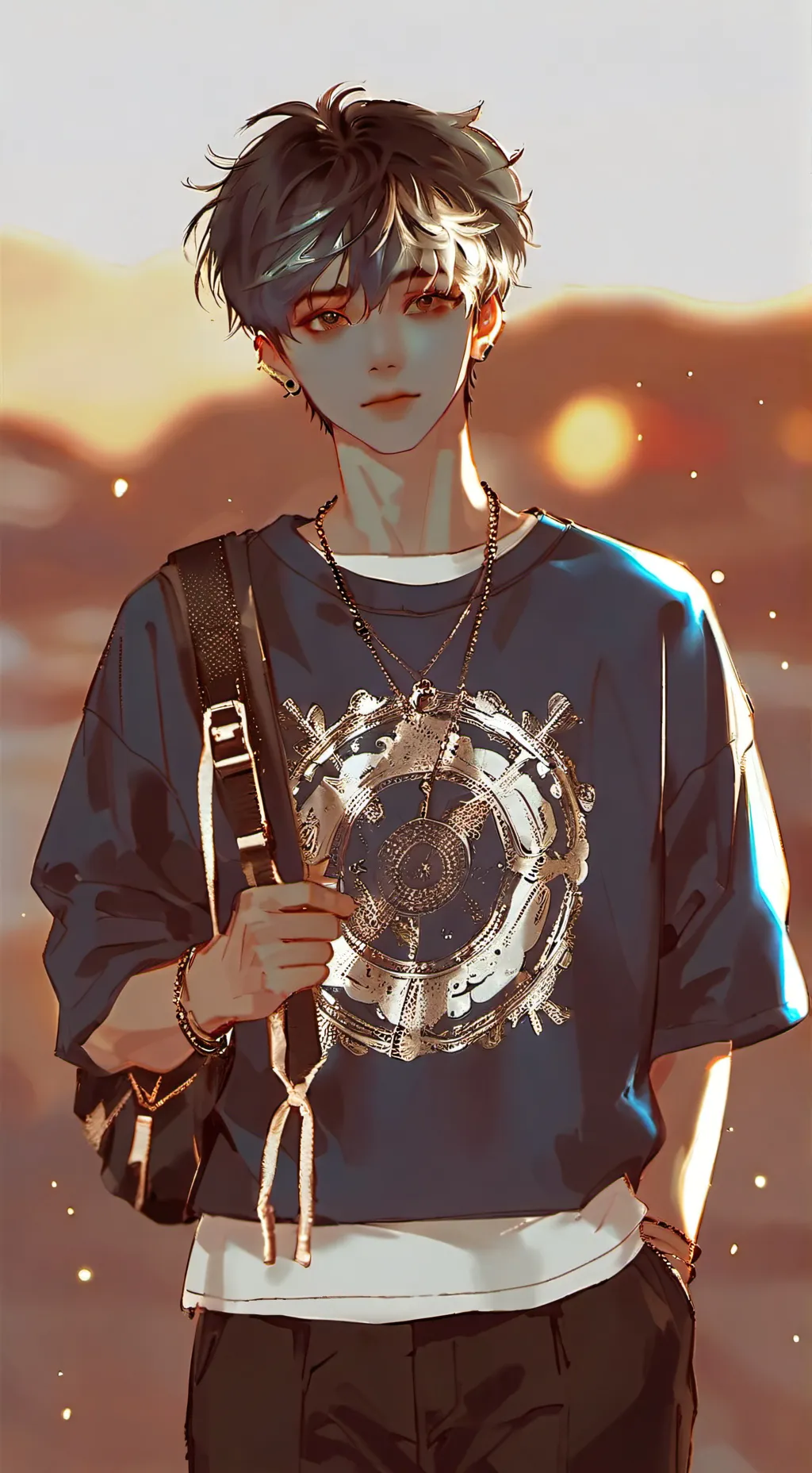 ai character: Andrew  background