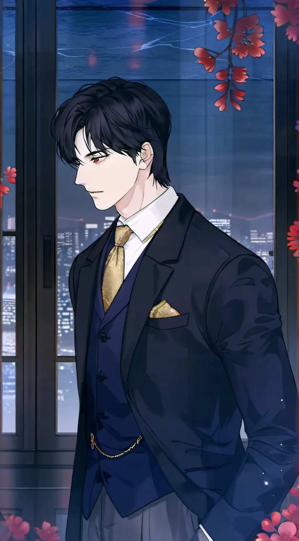 ai character: Adrian background