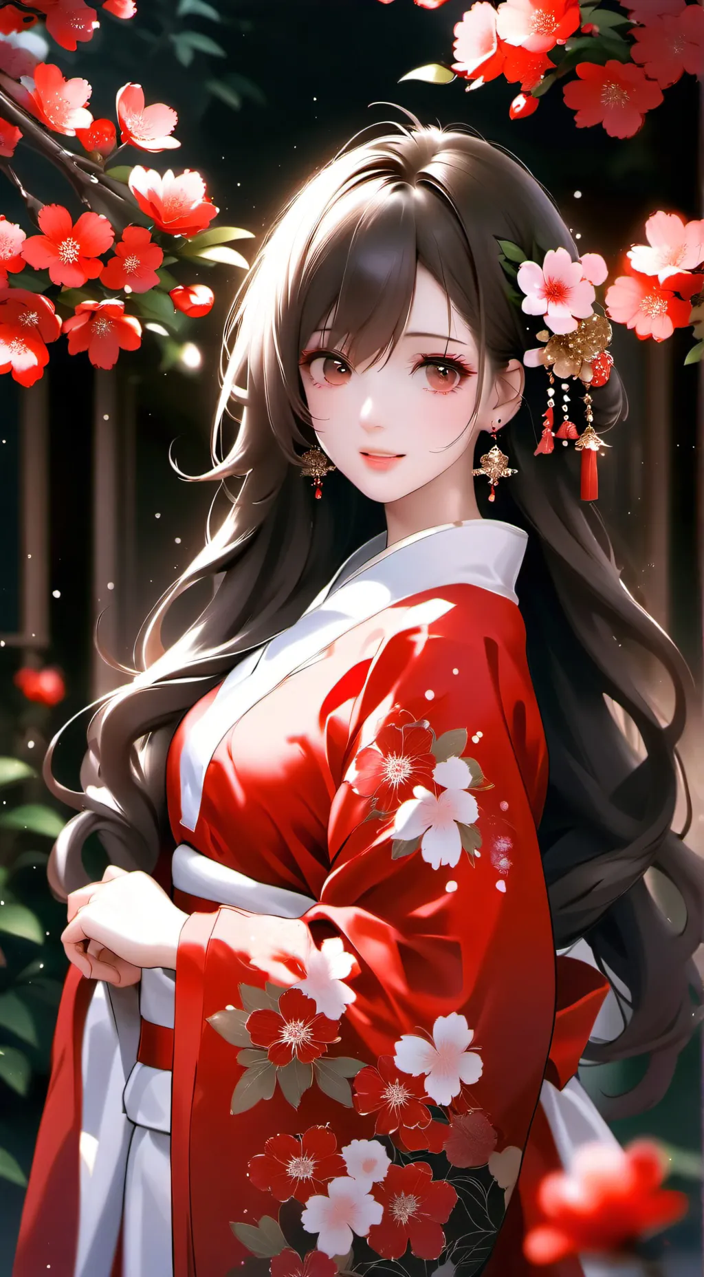 ai character: Riana Putri background