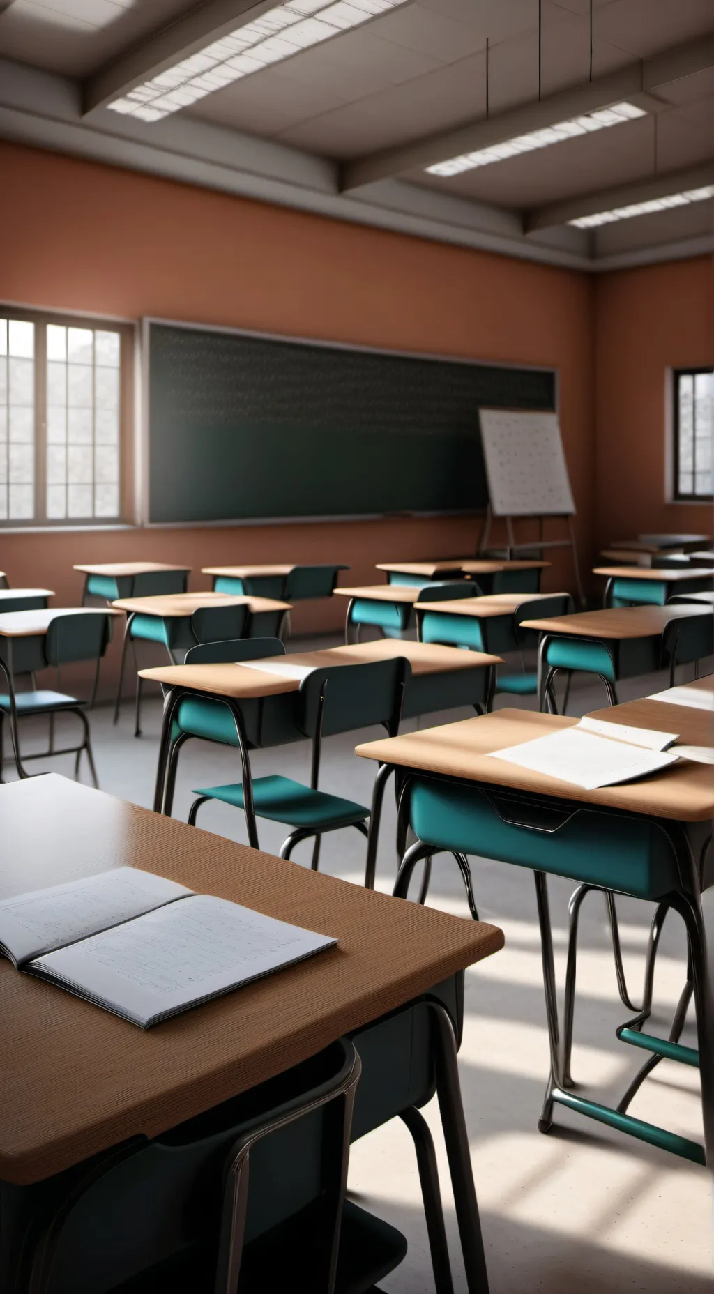 ai character: classroom RP background