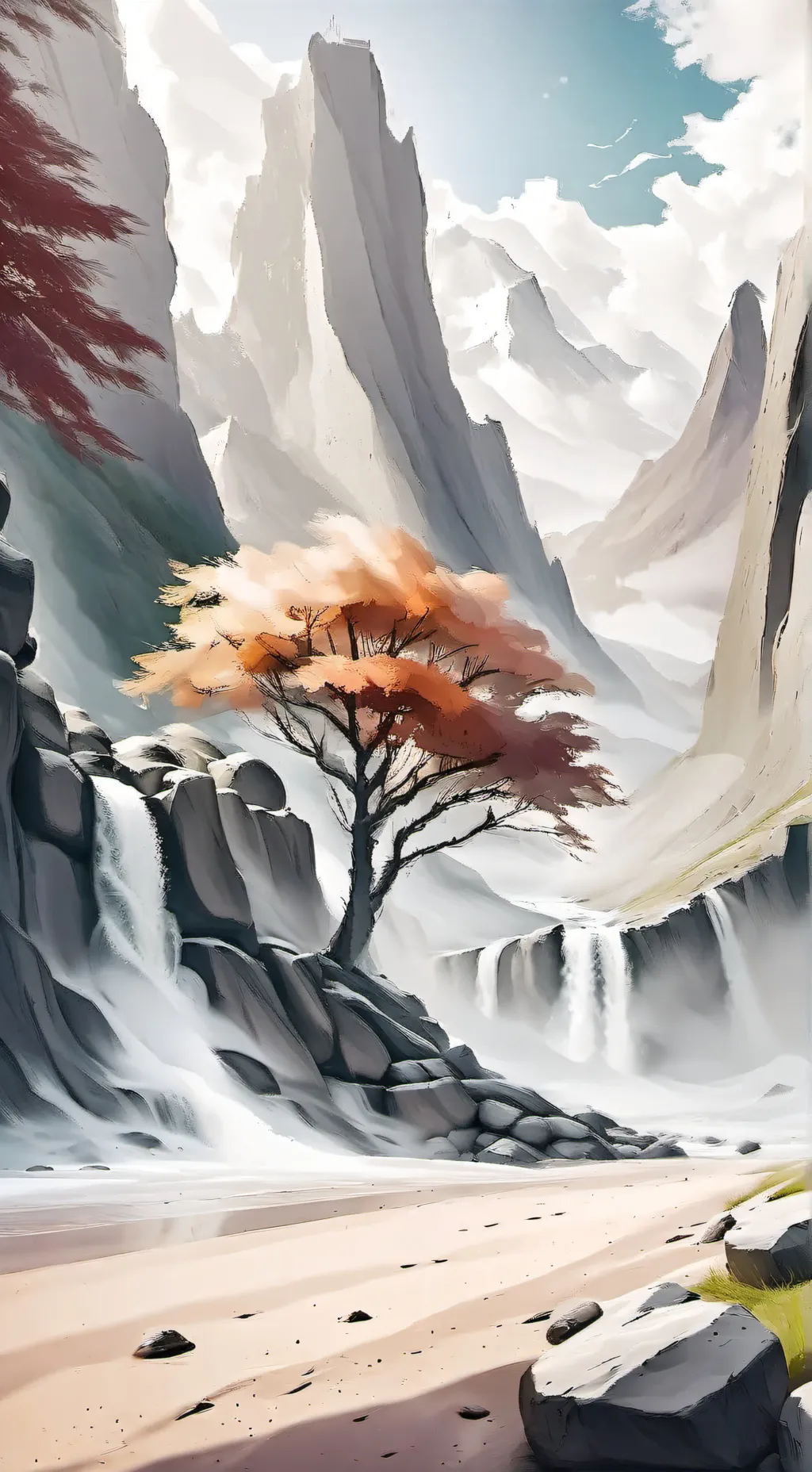 ai character: BLACKPINK sister background