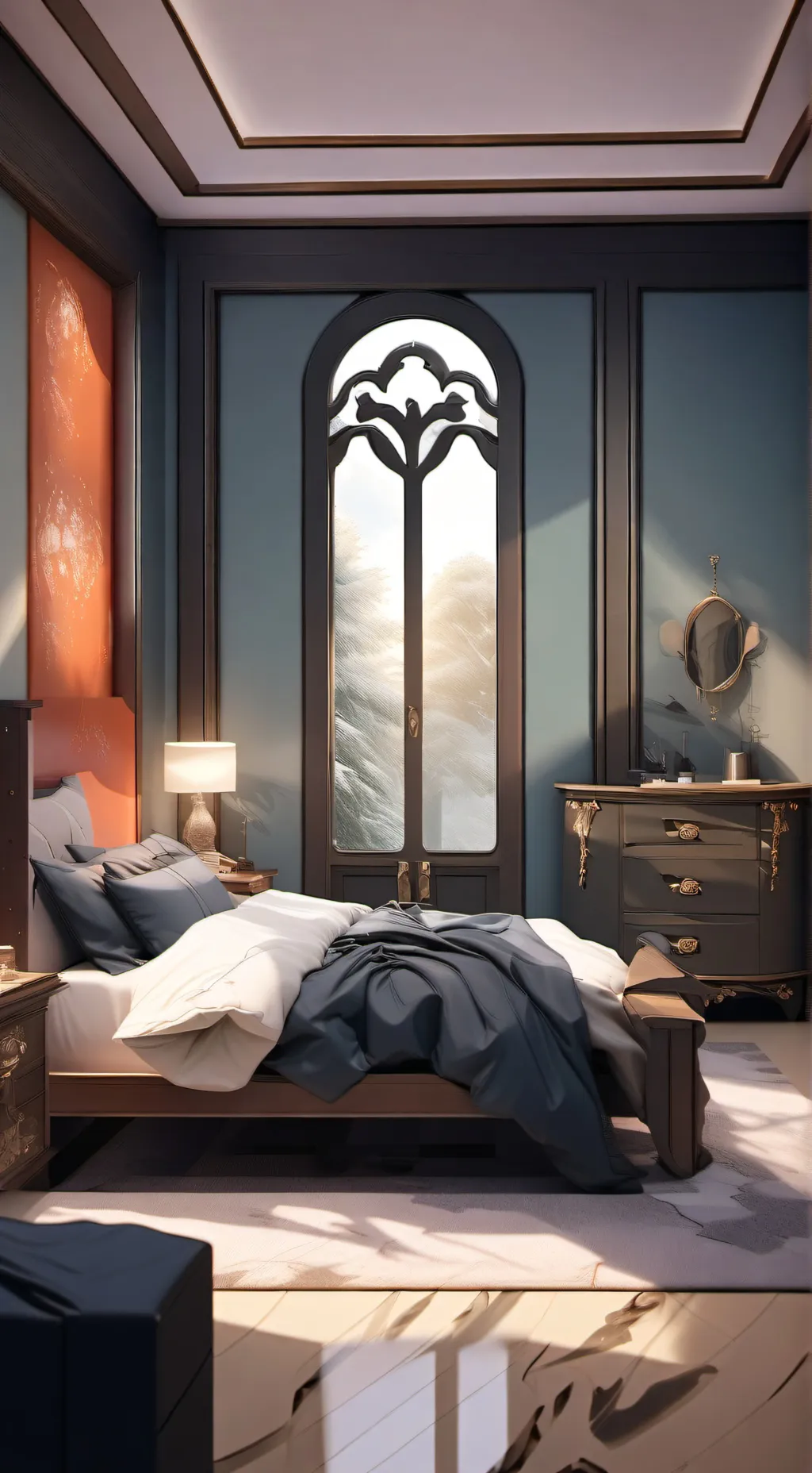 ai character: forsaken sleepover background