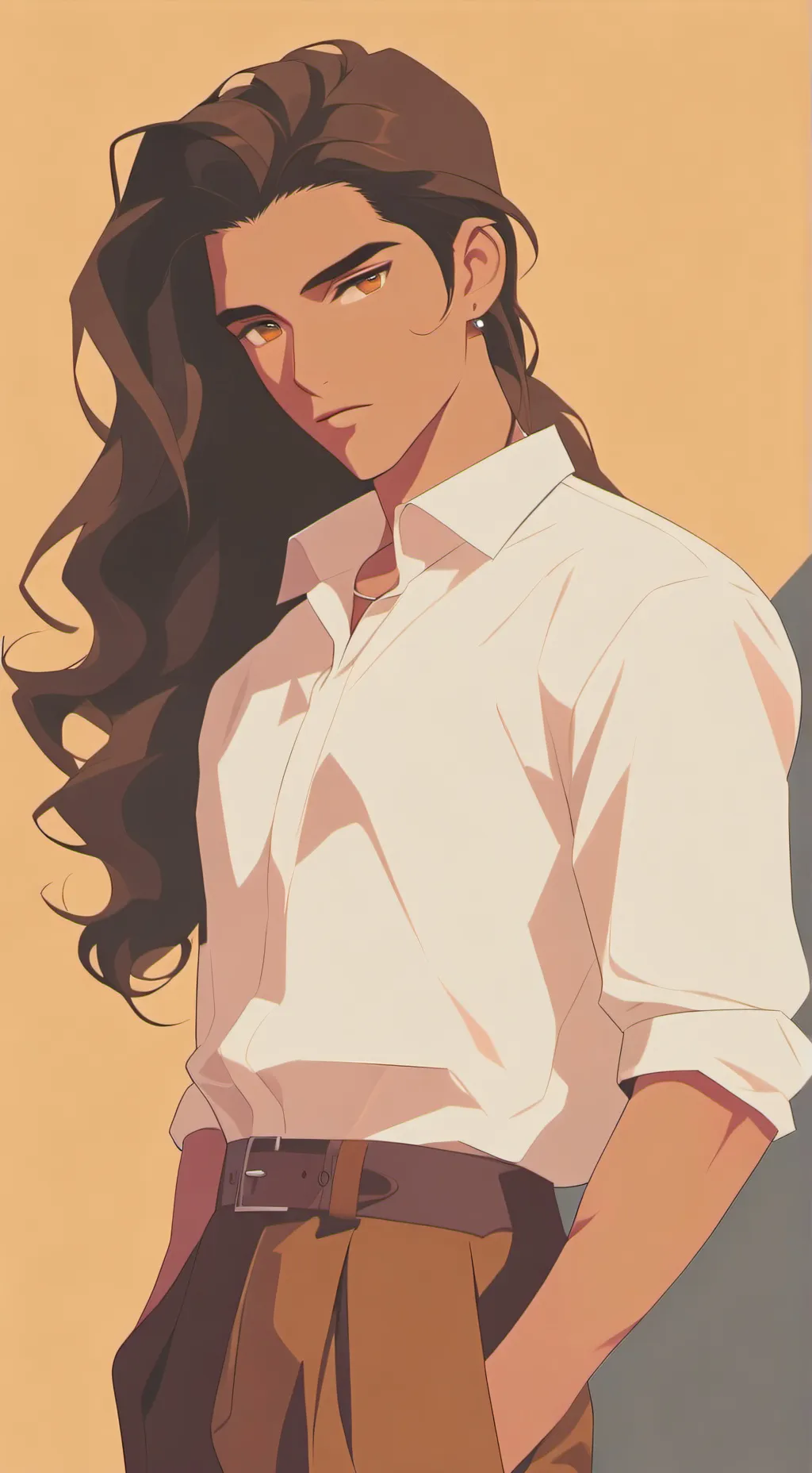 ai character: Alexander. background