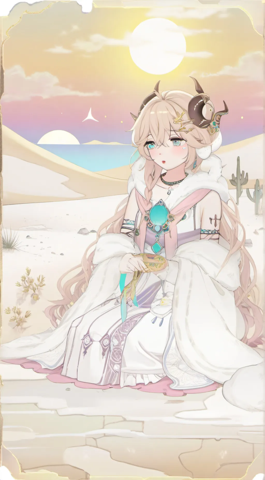 ai character: лиза  background