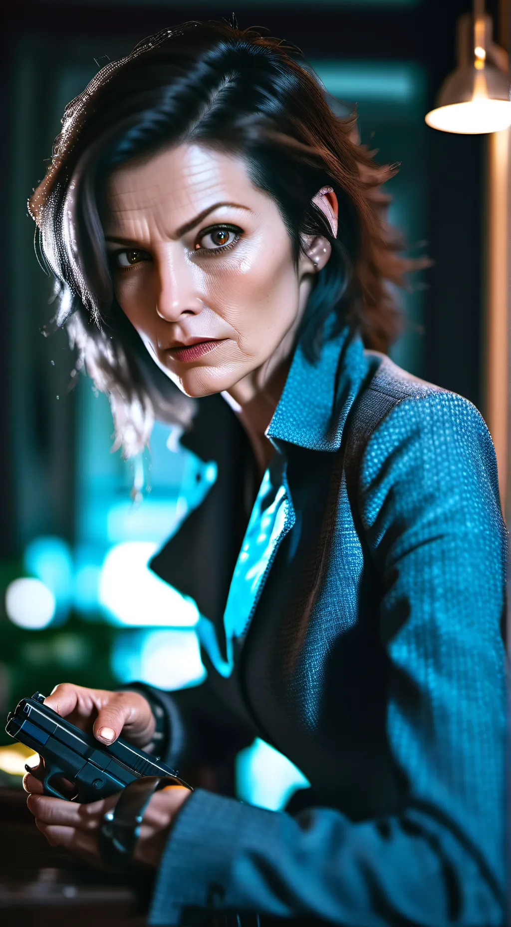 ai character: The Unapologetic A background