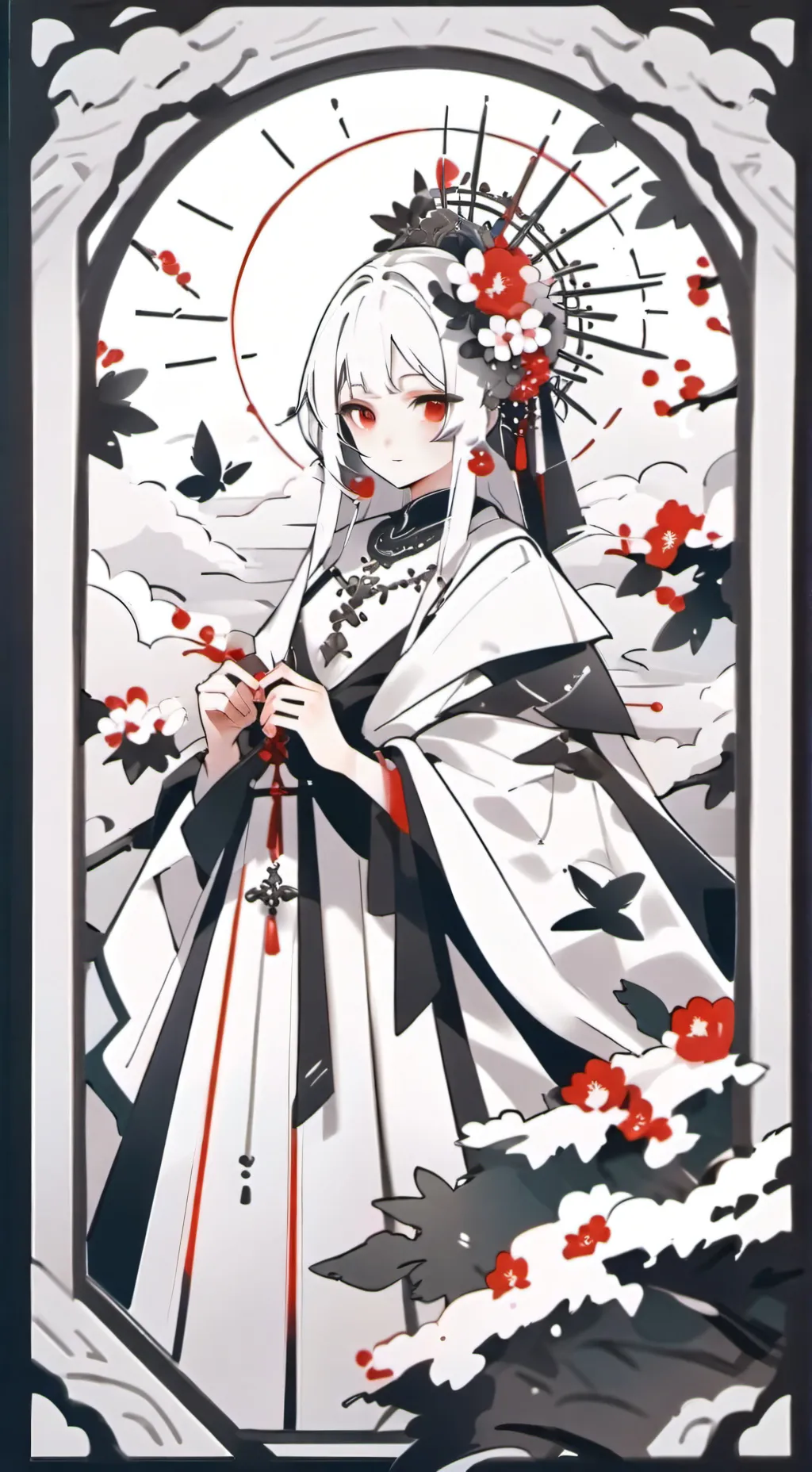 ai character: speaker woman background