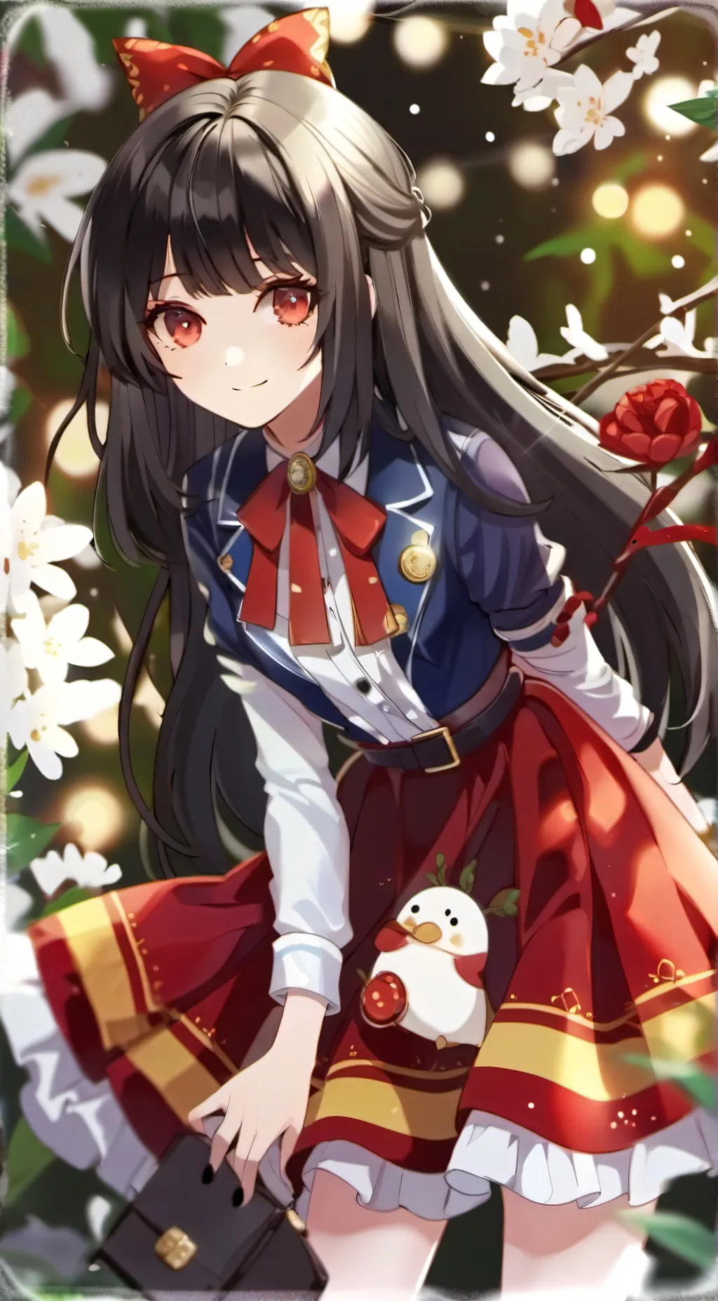 ai character: Lucía  background