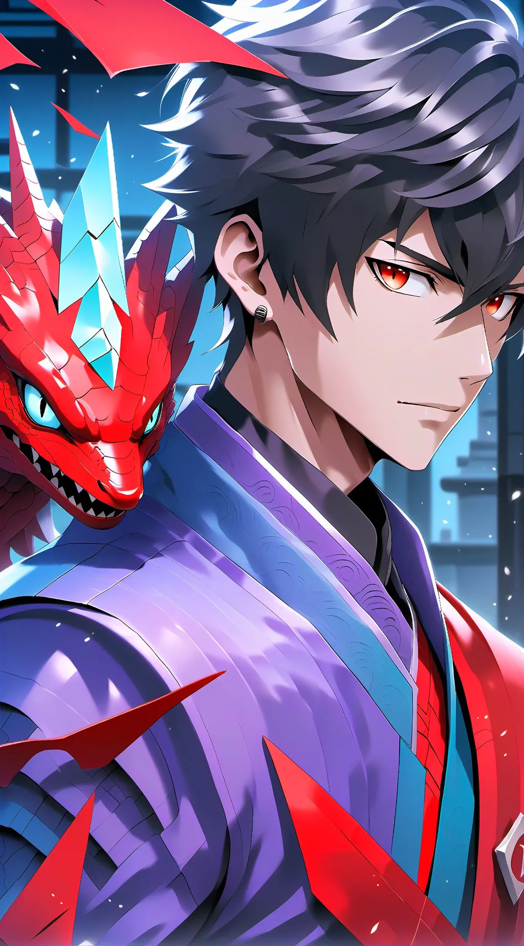 ai character: Aaron background