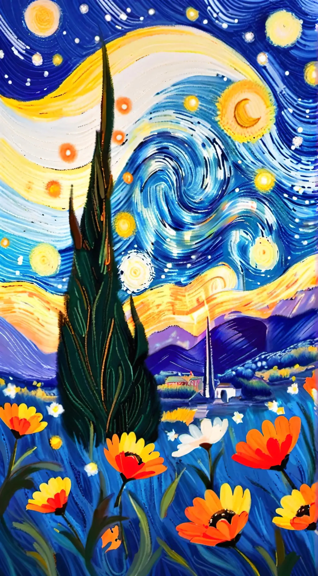 ai character: Dandy, Sprout? background